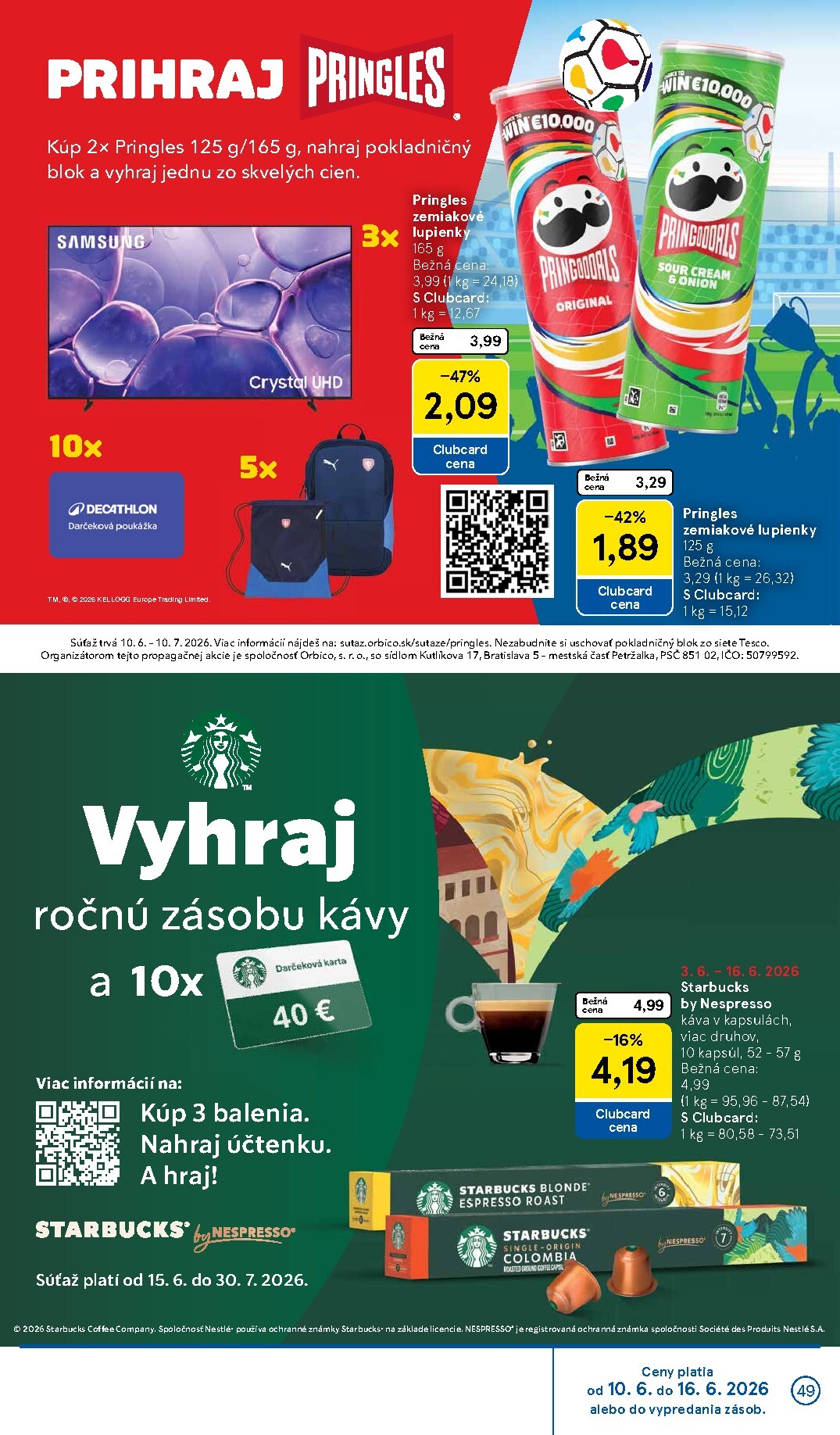 tesco - Nový Tesco leták od stredy, 10.06.2026 do utorka, 16.06.2026 - page: 49