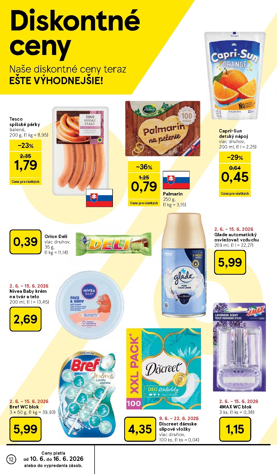 tesco - Nový Tesco leták od stredy, 10.06.2026 do utorka, 16.06.2026 - page: 12