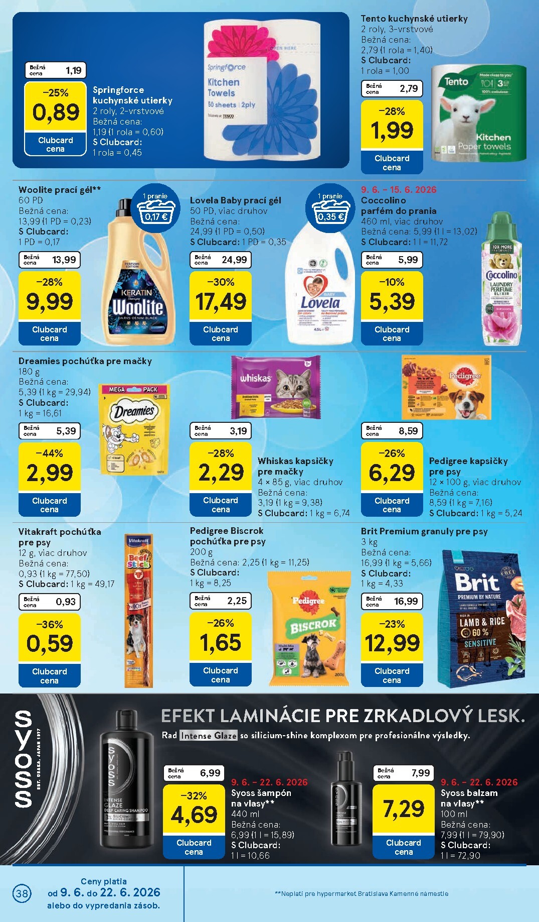 tesco - Nový Tesco leták od stredy, 10.06.2026 do utorka, 16.06.2026 - page: 38