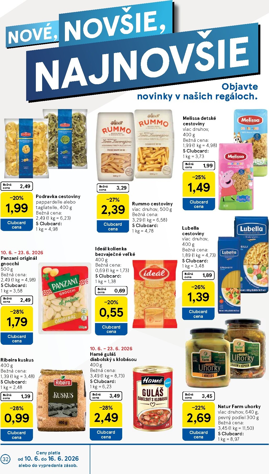 tesco - Nový Tesco leták od stredy, 10.06.2026 do utorka, 16.06.2026 - page: 32