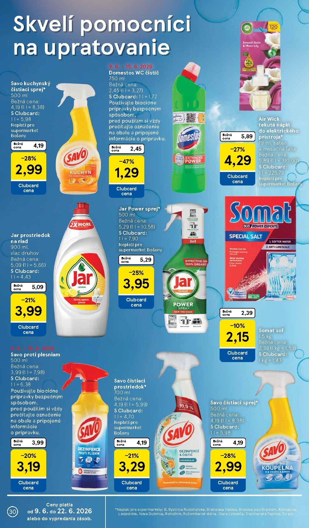 tesco - Nový Tesco supermarket leták od stredy, 10.06.2026 do utorka, 16.06.2026 - page: 30