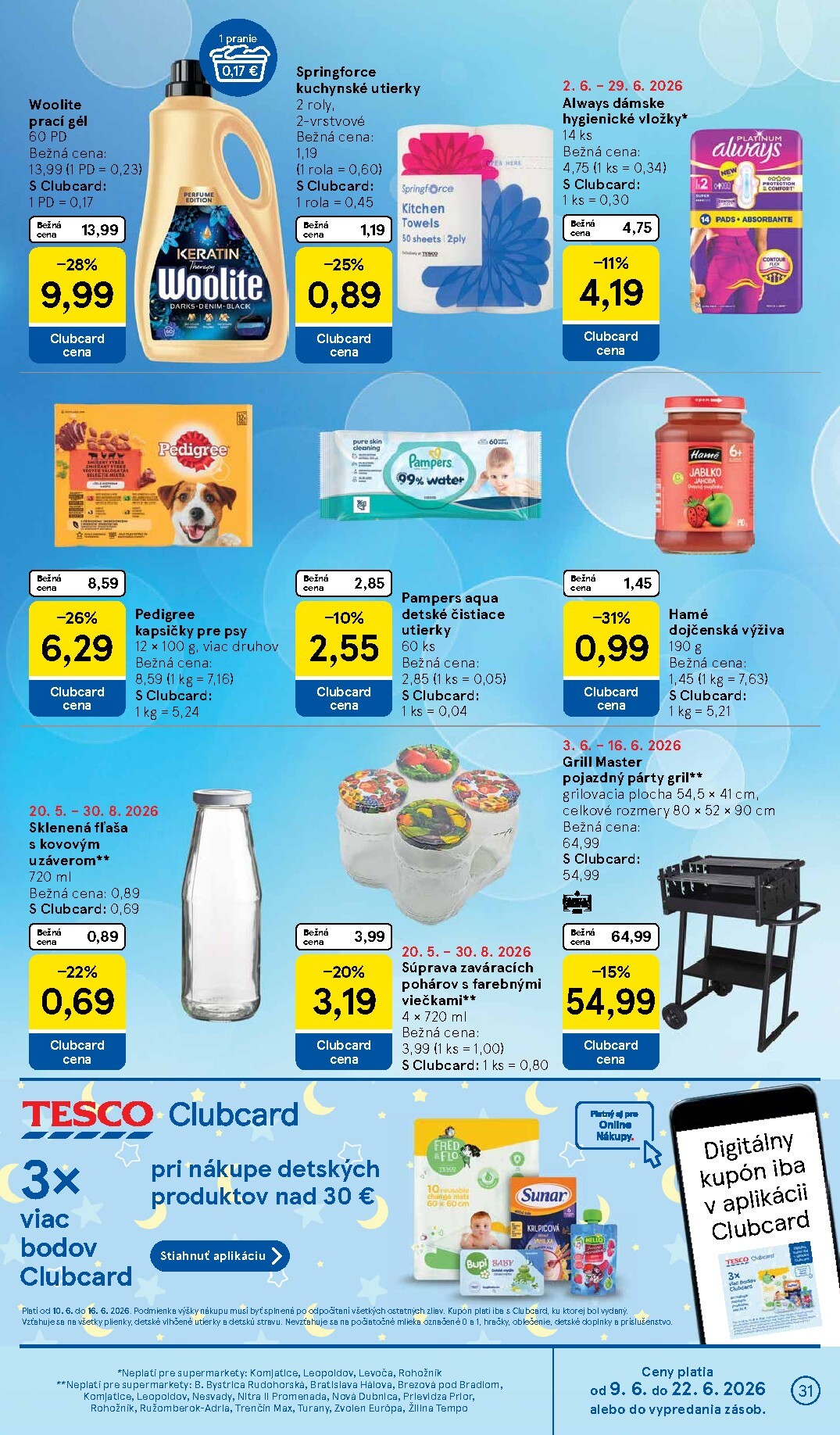 tesco - Nový Tesco supermarket leták od stredy, 10.06.2026 do utorka, 16.06.2026 - page: 31