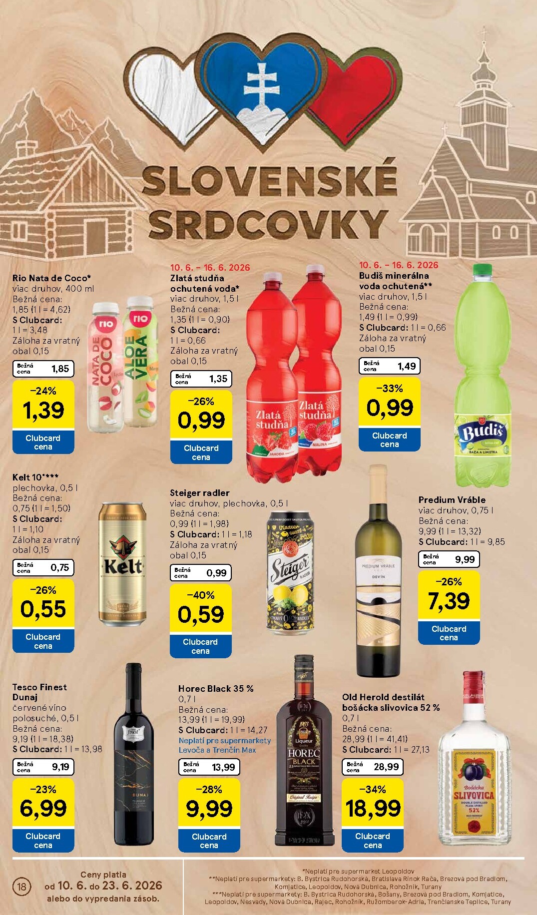 tesco - Nový Tesco supermarket leták od stredy, 10.06.2026 do utorka, 16.06.2026 - page: 18