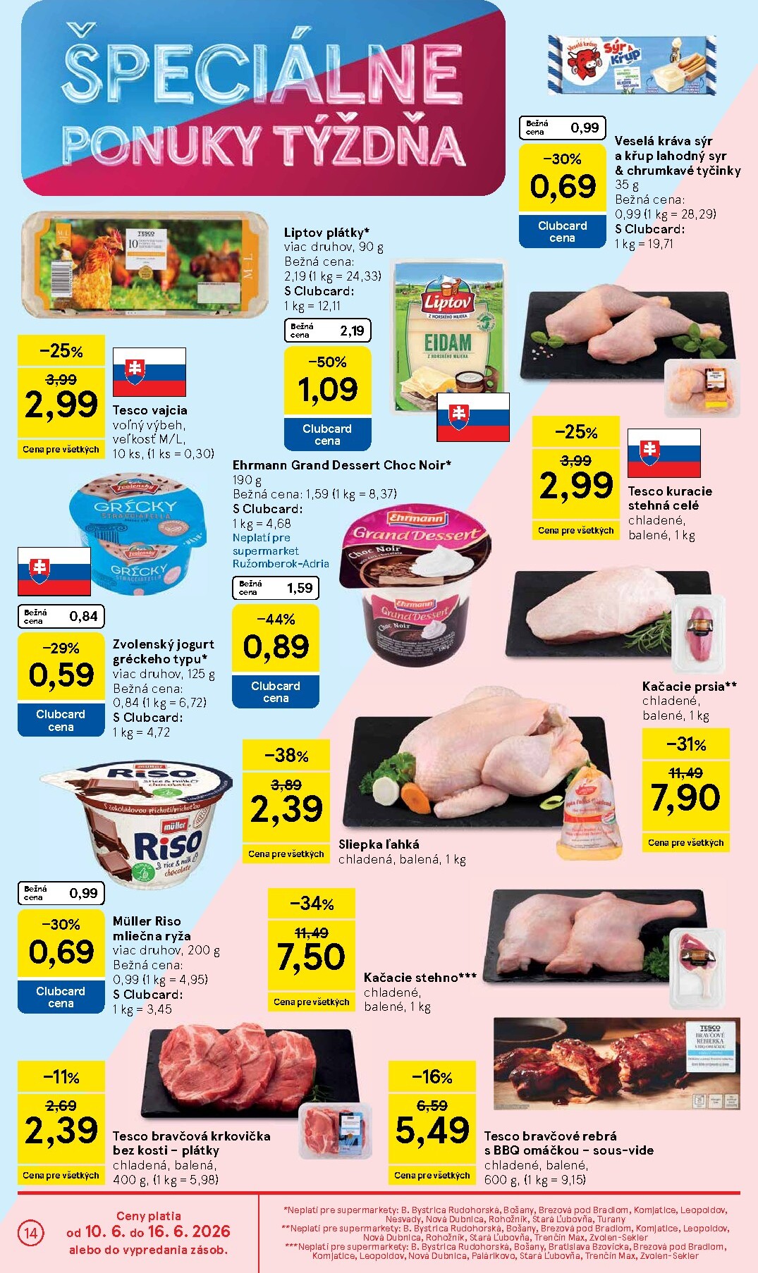tesco - Nový Tesco supermarket leták od stredy, 10.06.2026 do utorka, 16.06.2026 - page: 14