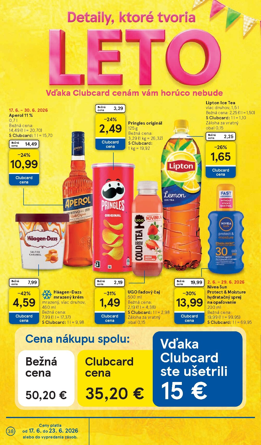tesco - Nový Tesco leták od stredy, 17.06.2026 do utorka, 23.06.2026 - page: 38
