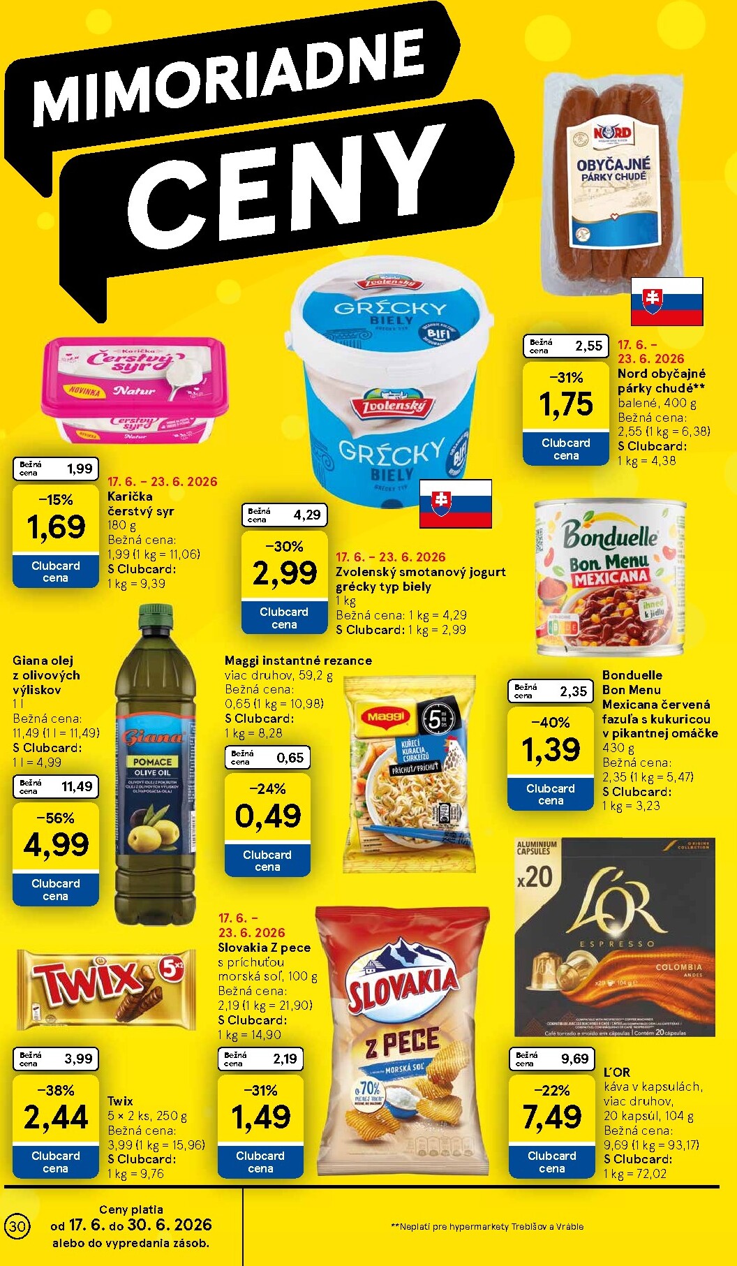 tesco - Nový Tesco leták od stredy, 17.06.2026 do utorka, 23.06.2026 - page: 30
