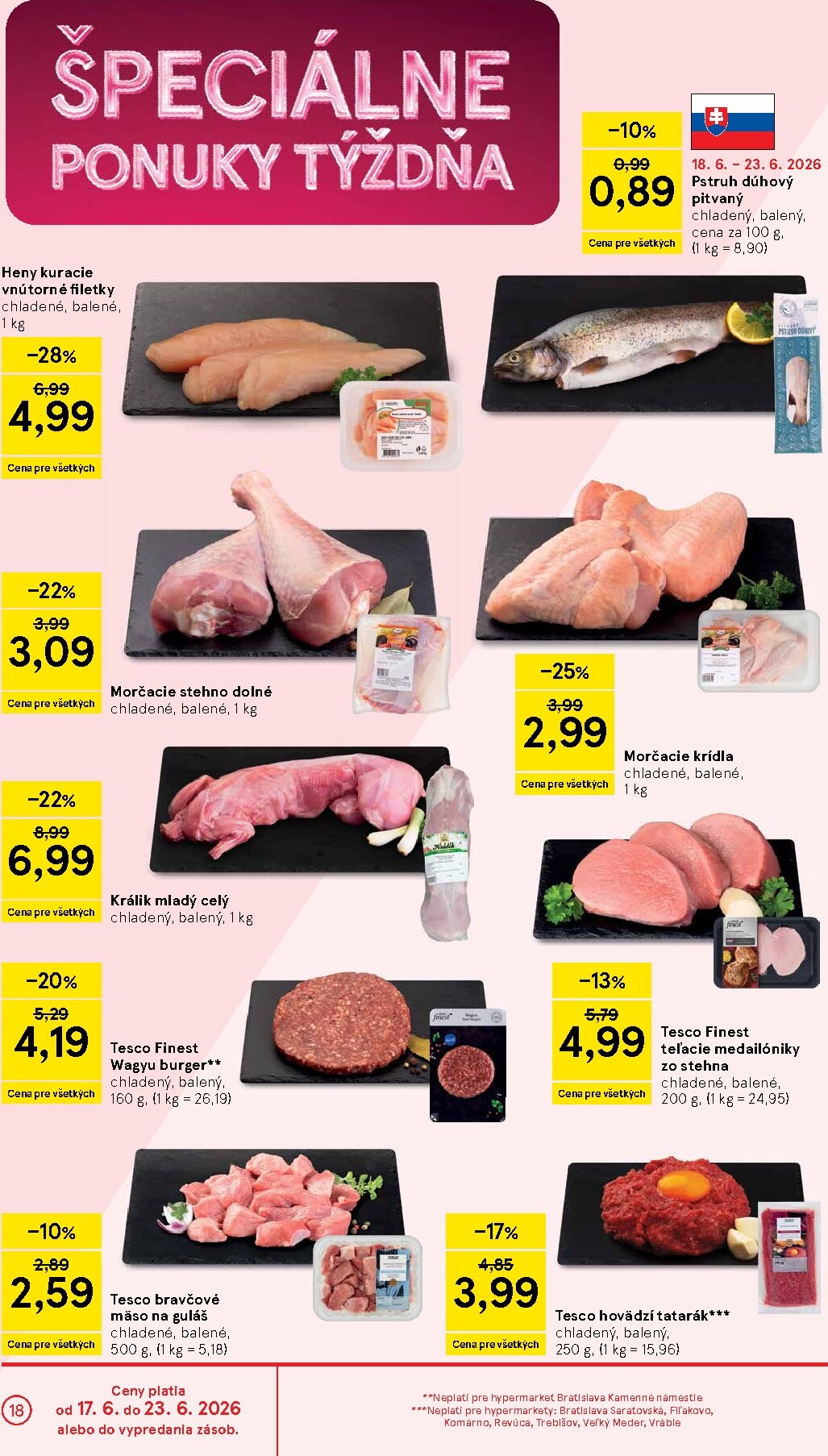 tesco - Nový Tesco leták od stredy, 17.06.2026 do utorka, 23.06.2026 - page: 18