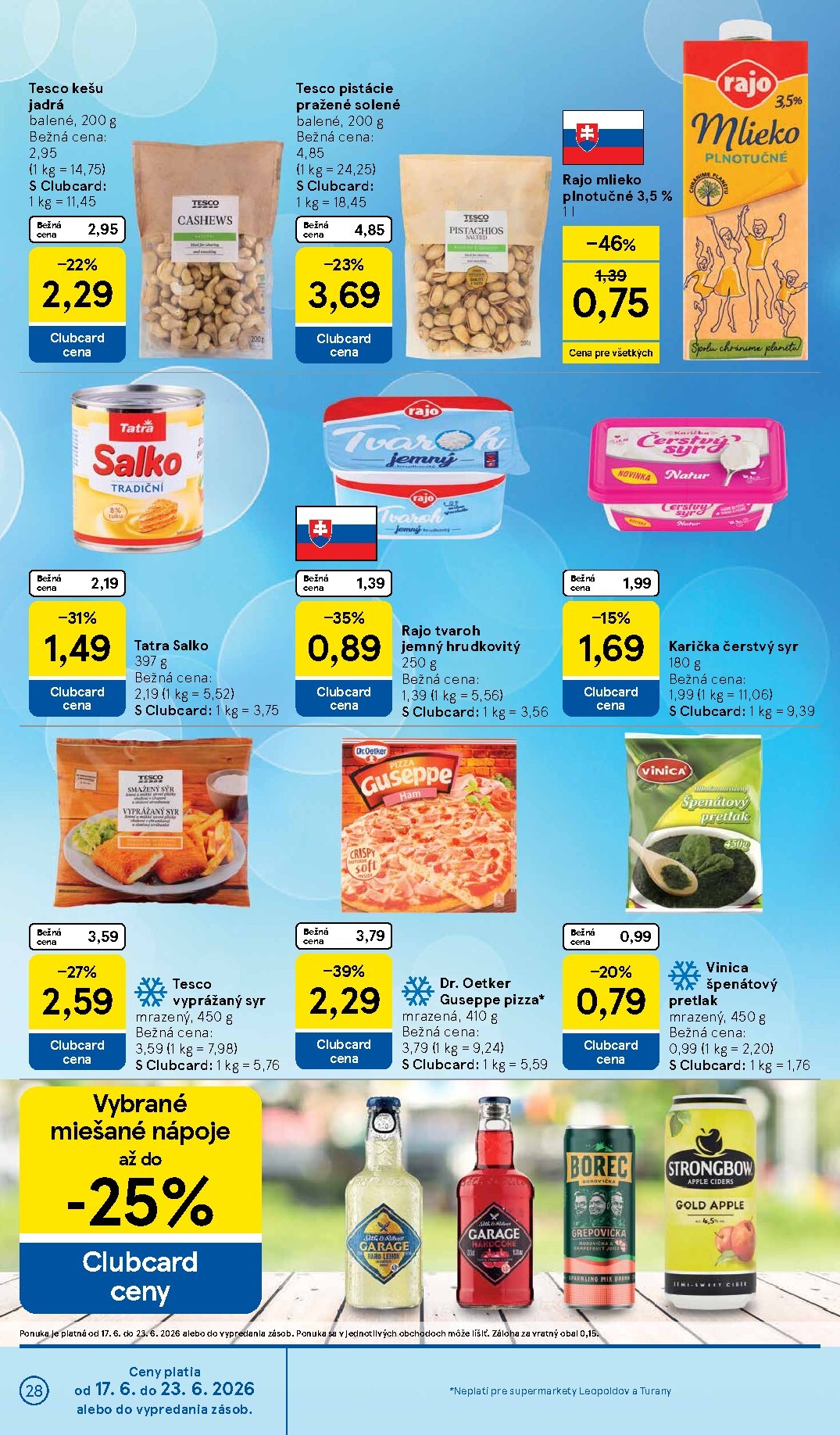 tesco - Nový Tesco supermarket leták od stredy, 17.06.2026 do utorka, 23.06.2026 - page: 28