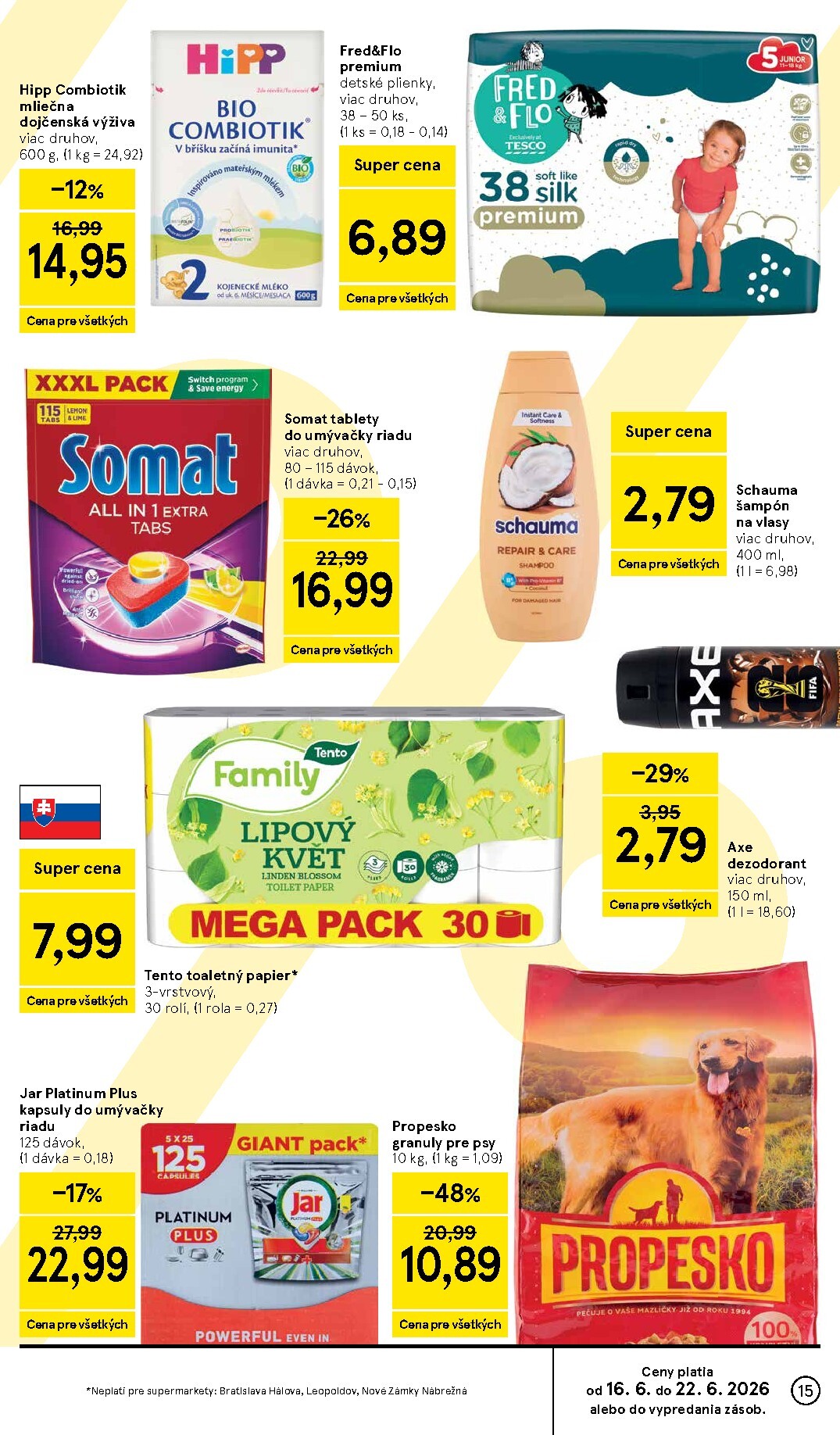 tesco - Nový Tesco supermarket leták od stredy, 17.06.2026 do utorka, 23.06.2026 - page: 15