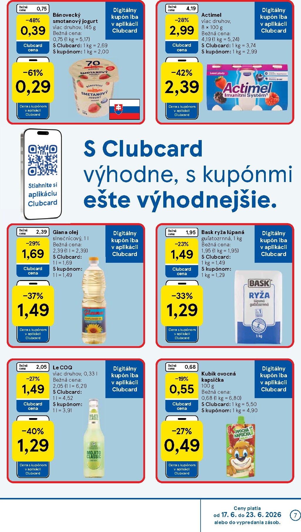 tesco - Nový Tesco supermarket leták od stredy, 17.06.2026 do utorka, 23.06.2026 - page: 7