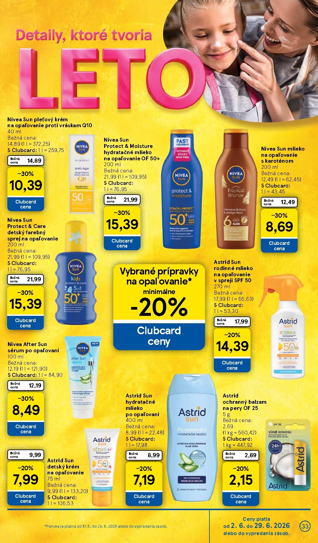 tesco - Nový Tesco supermarket leták od stredy, 17.06.2026 do utorka, 23.06.2026 - page: 33