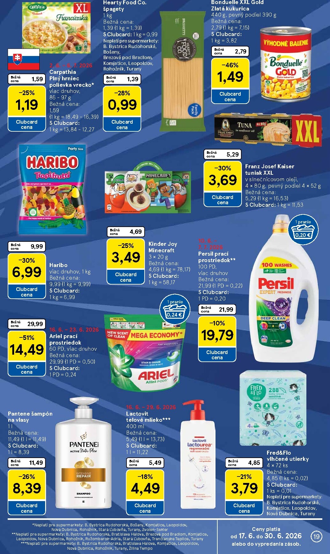 tesco - Nový Tesco supermarket leták od stredy, 17.06.2026 do utorka, 23.06.2026 - page: 19