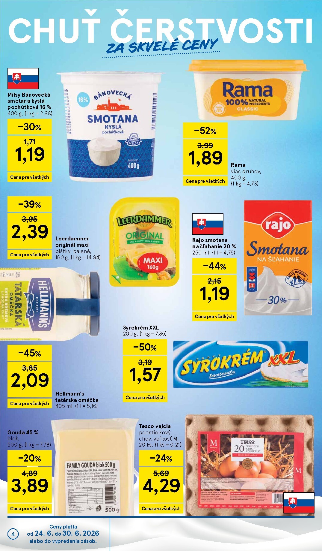 tesco - Nový Tesco leták od stredy, 24.06.2026 do utorka, 30.06.2026 - page: 4