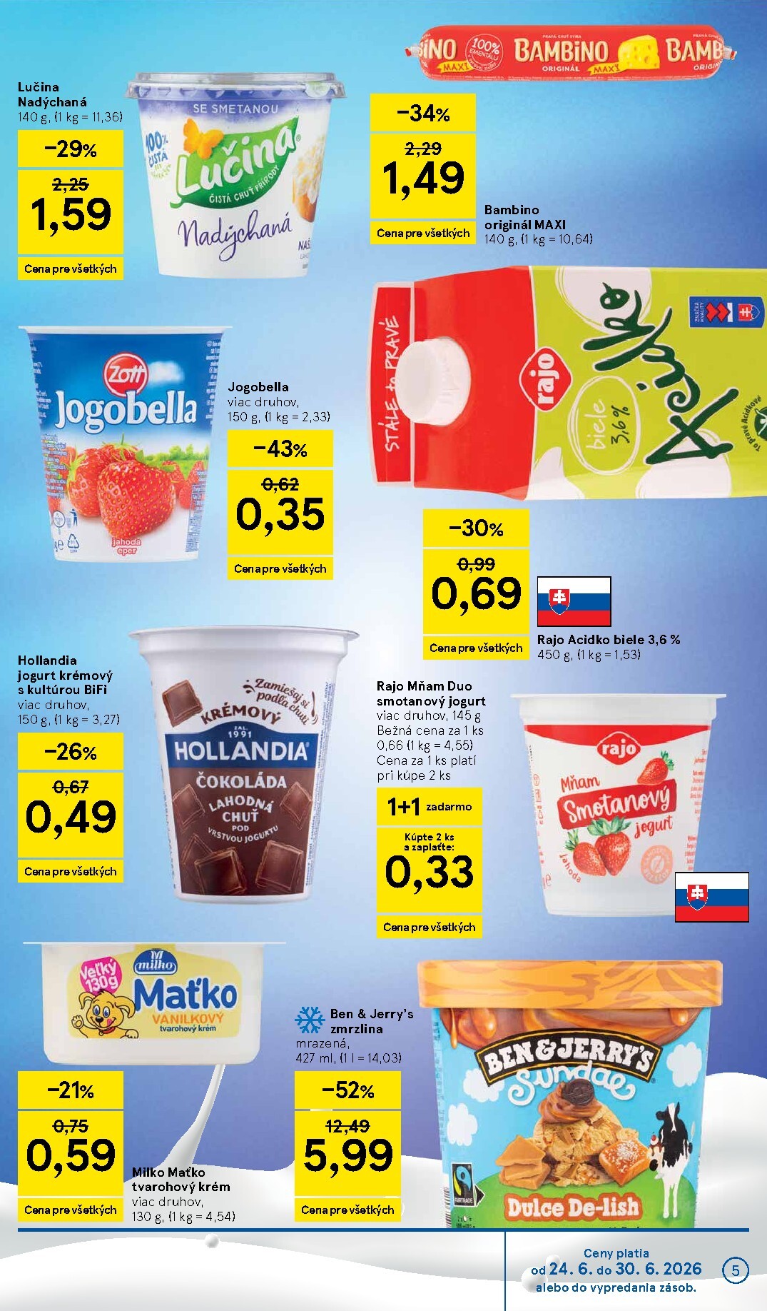 tesco - Nový Tesco leták od stredy, 24.06.2026 do utorka, 30.06.2026 - page: 5