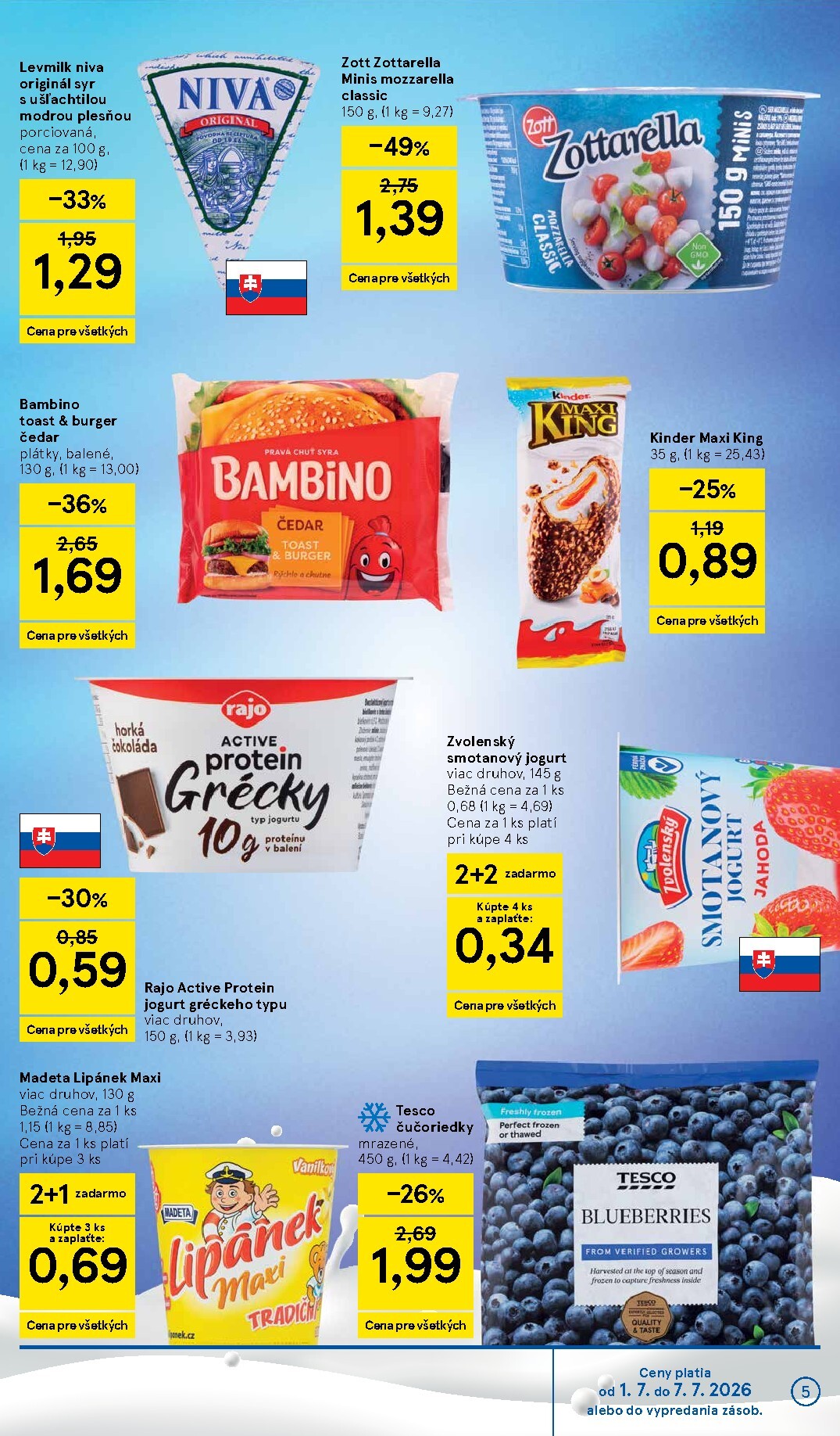 tesco - Nový Tesco leták od stredy, 01.07.2026 do utorka, 07.07.2026 - page: 5