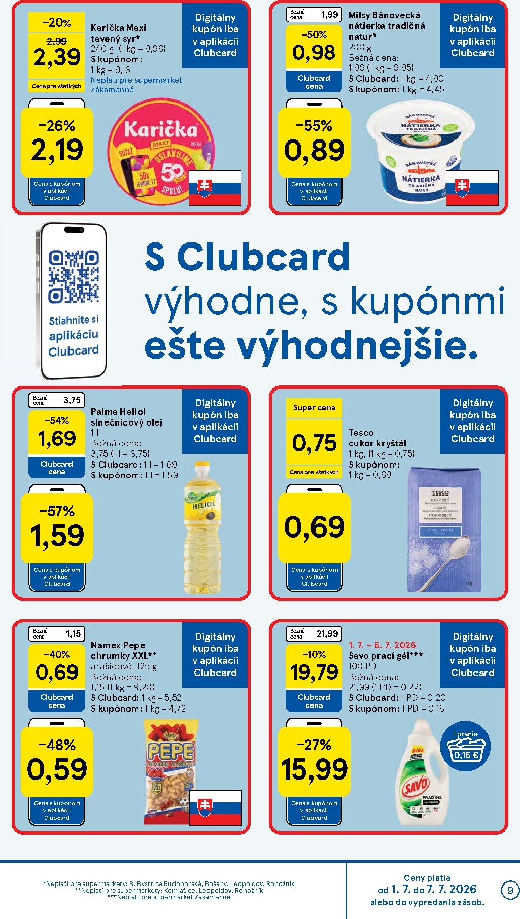 tesco - Nový Tesco supermarket leták od stredy, 01.07.2026 do utorka, 07.07.2026 - page: 9