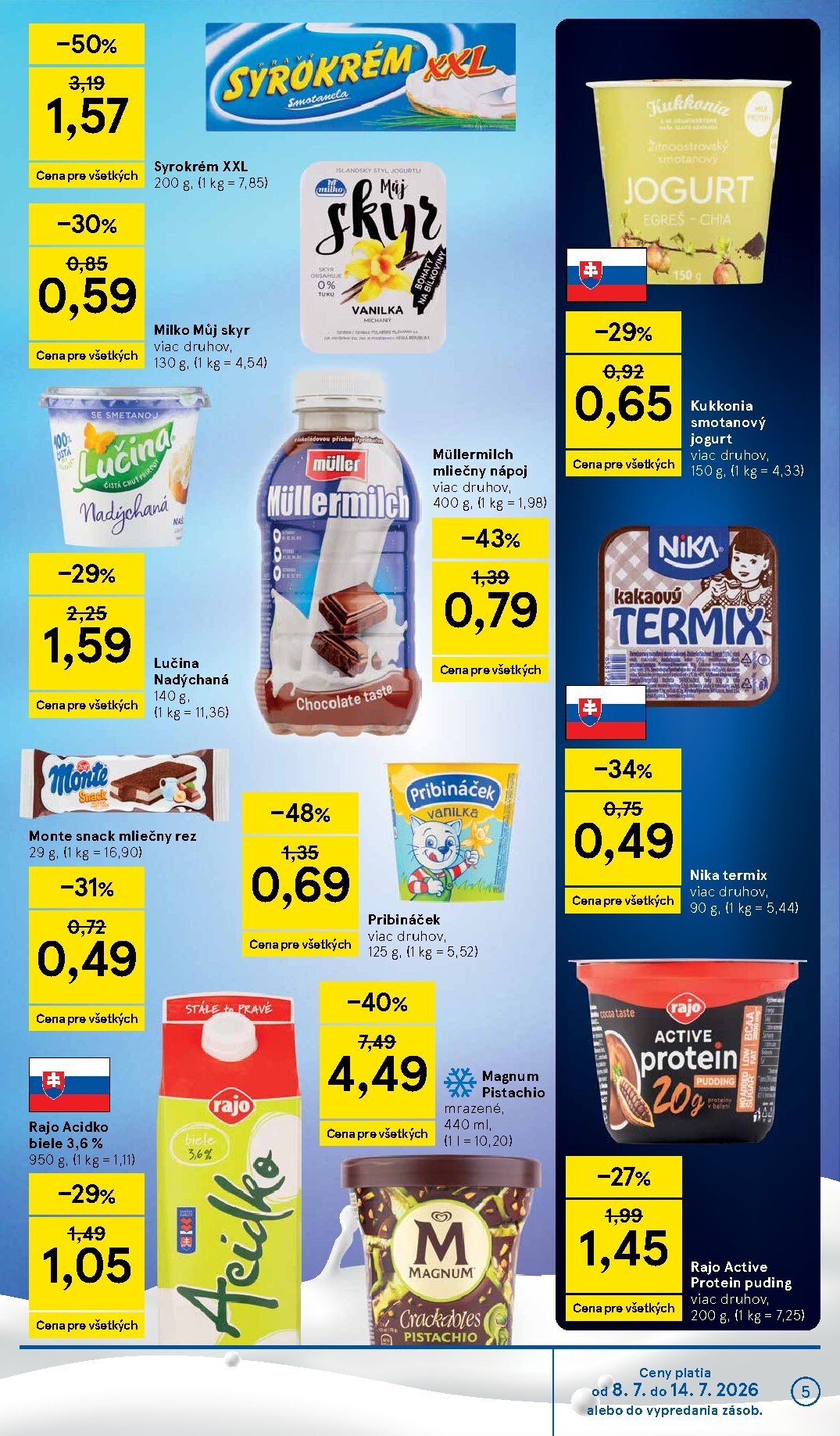 tesco - Nový Tesco - Supermarket leták od stredy, 08.07.2026 do utorka, 14.07.2026 - page: 5