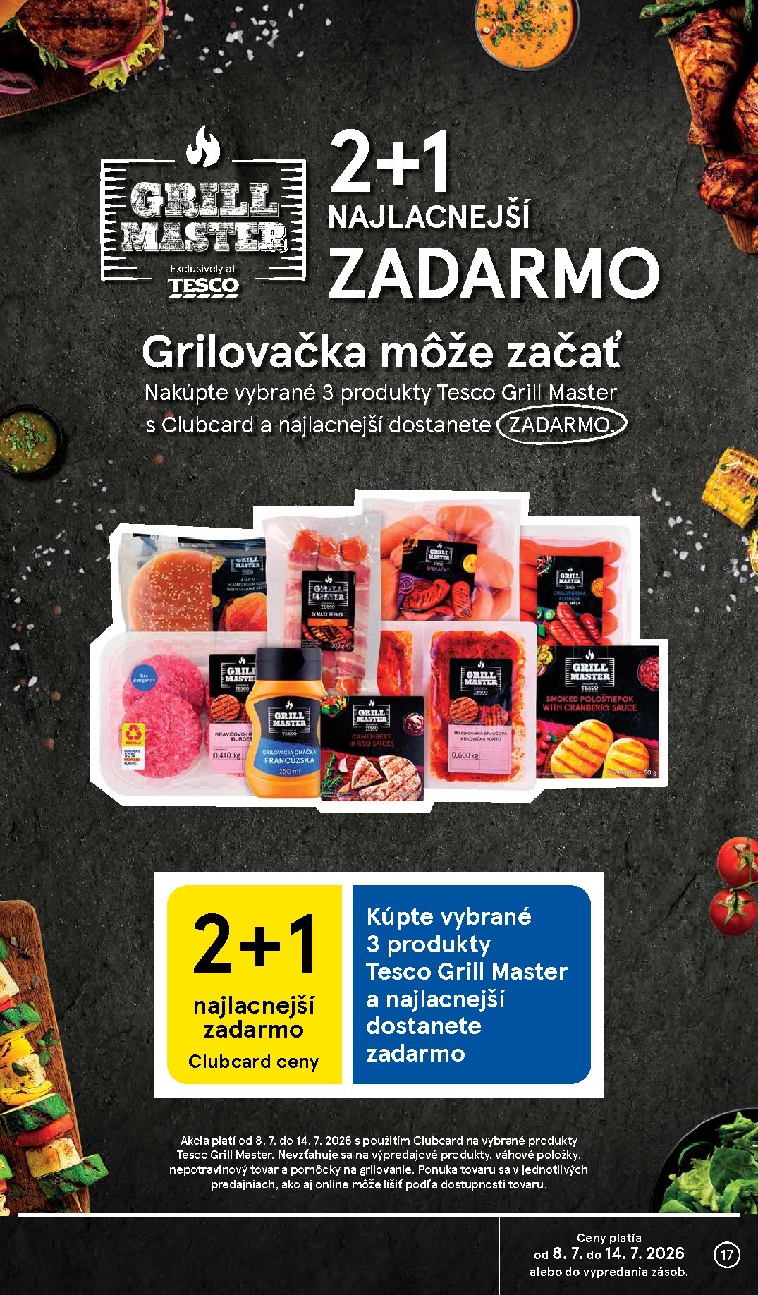 tesco - Nový Tesco - Supermarket leták od stredy, 08.07.2026 do utorka, 14.07.2026 - page: 17