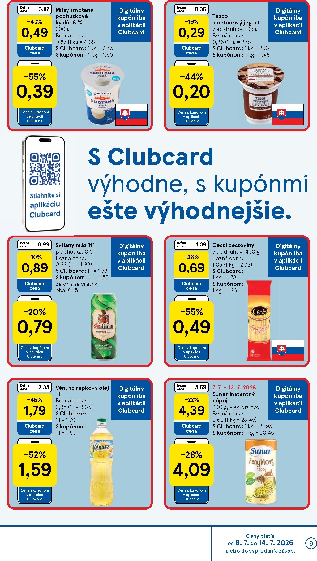 tesco - Nový Tesco - Supermarket leták od stredy, 08.07.2026 do utorka, 14.07.2026 - page: 9