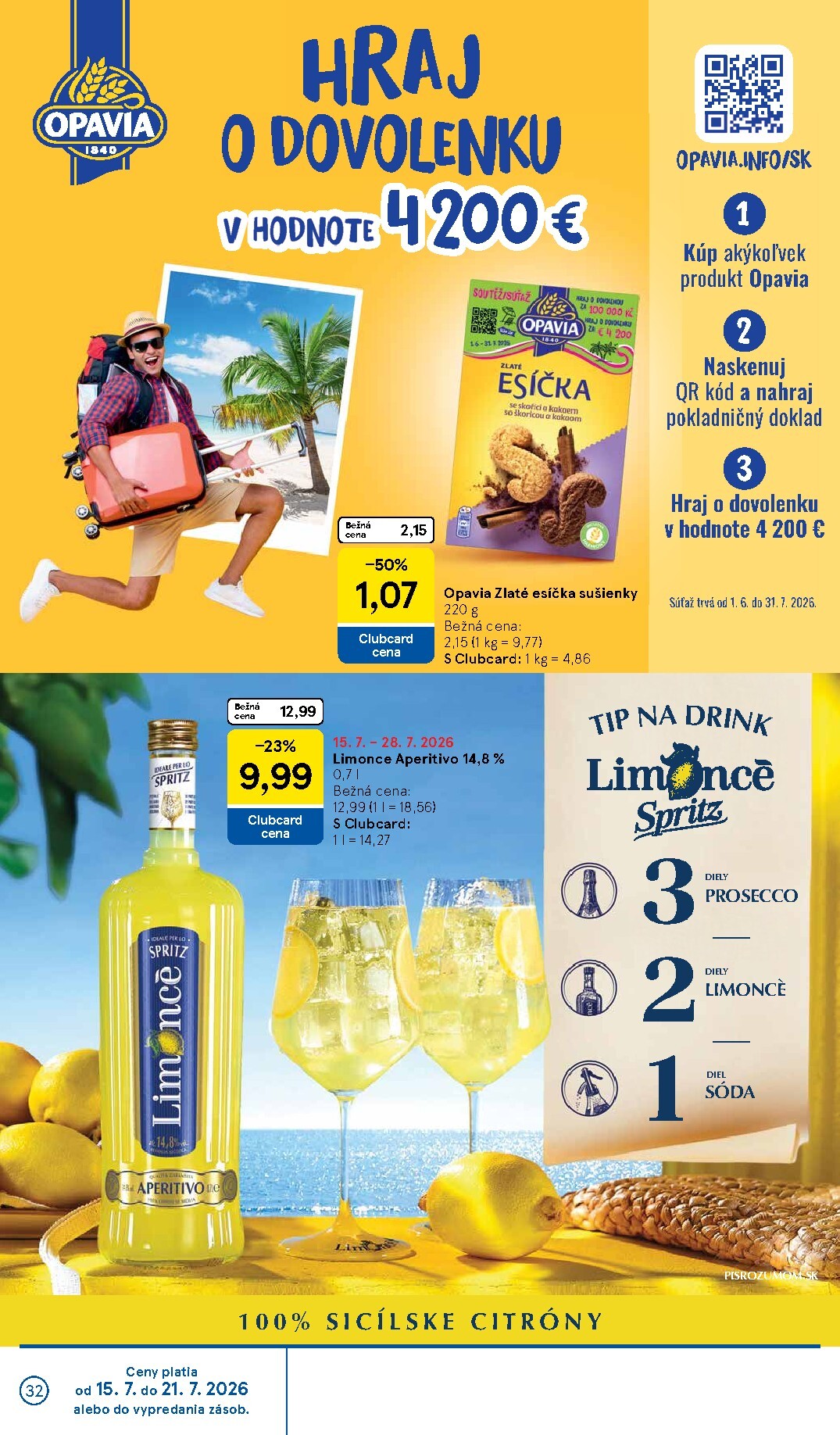 tesco - Nový Tesco supermarket leták od stredy, 15.07.2026 do utorka, 21.07.2026 - page: 32