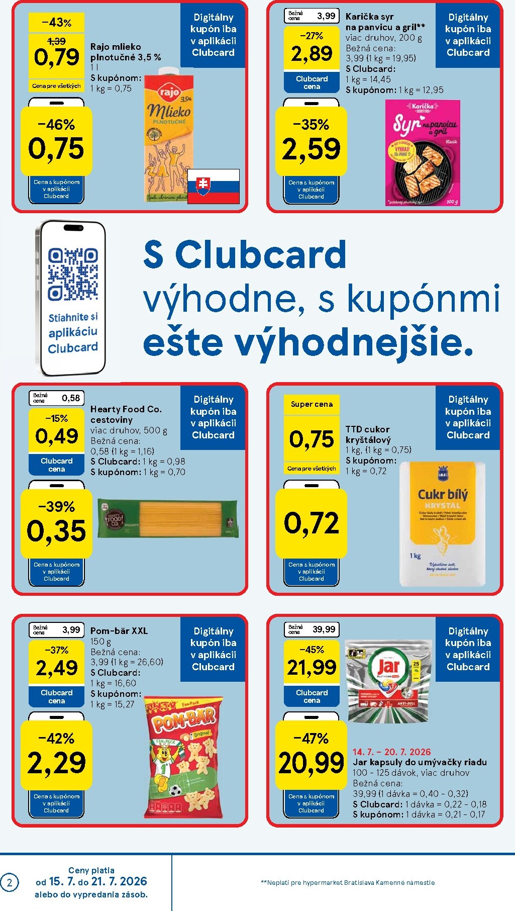 tesco - Nový Tesco leták od stredy, 15.07.2026 do utorka, 21.07.2026 - page: 2