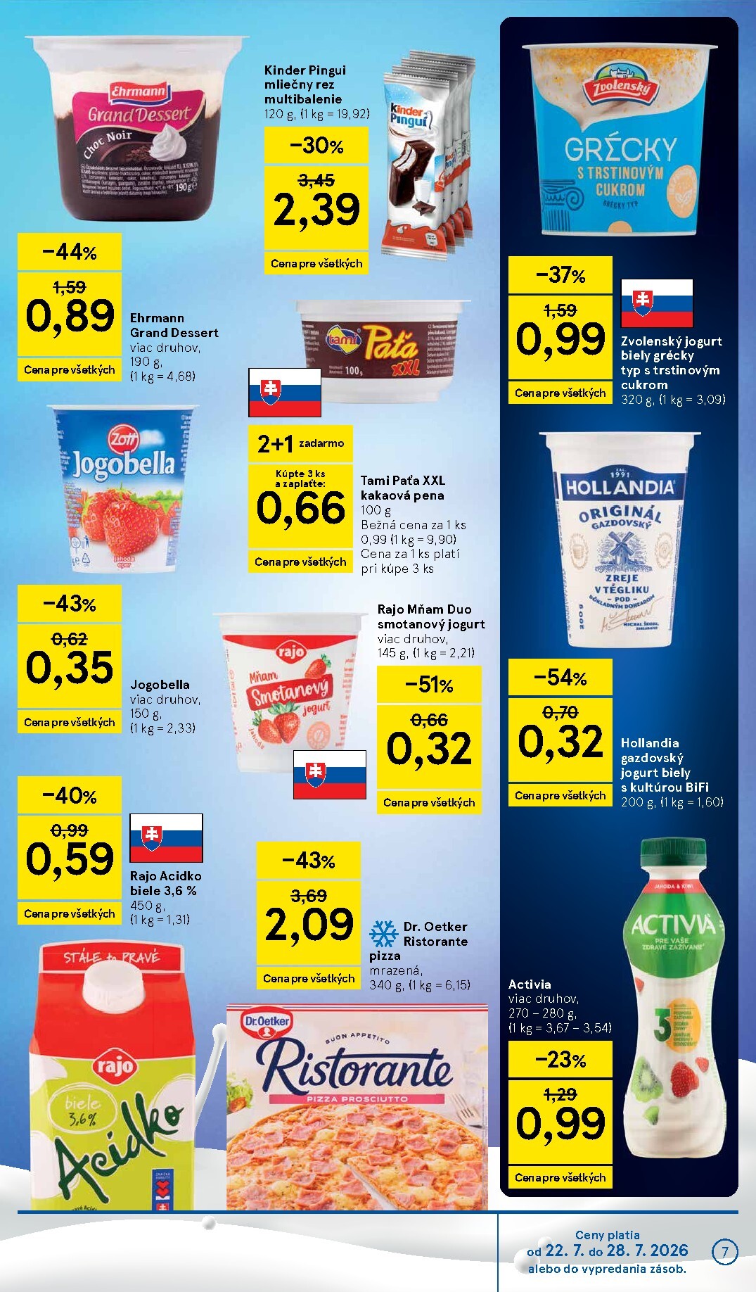 tesco - Nový tesco-letak-2026-07-22 - supermarkety leták od stredy, 22.07.2026 do utorka, 28.07.2026 - page: 7
