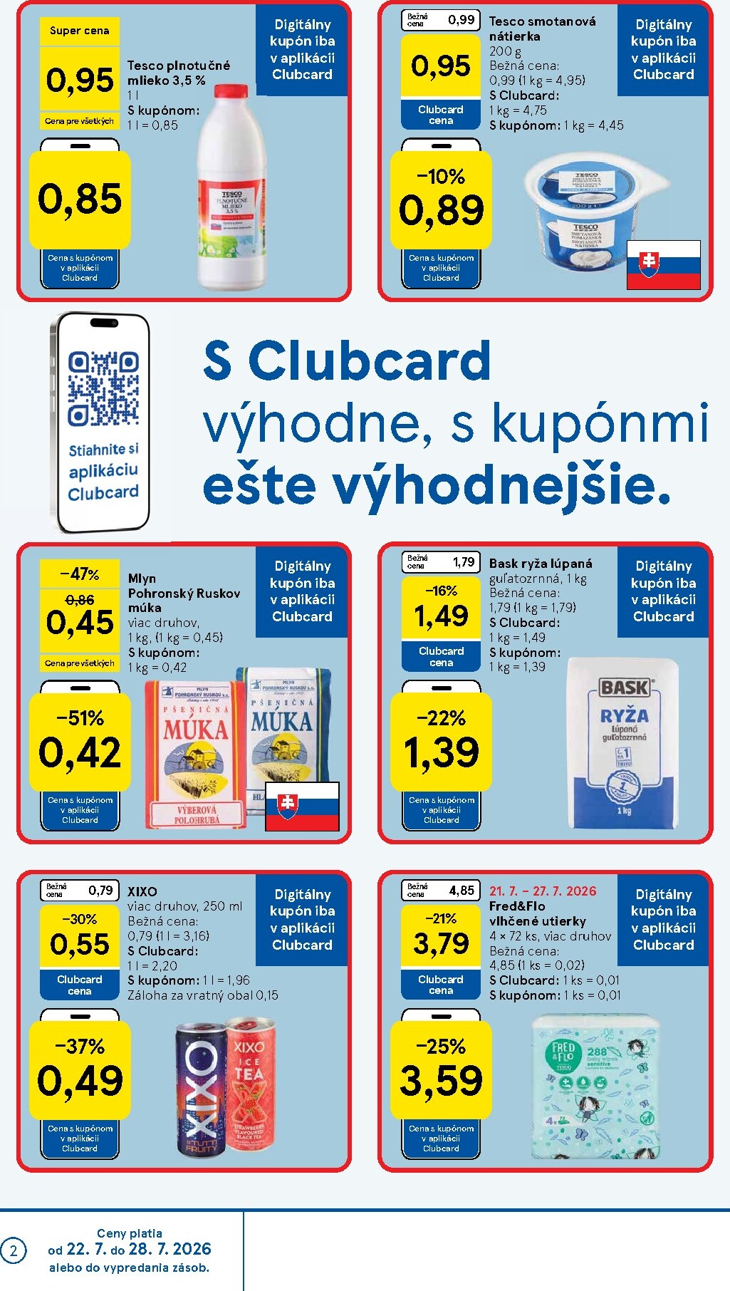 tesco - Nový Tesco leták od stredy, 22.07.2026 do utorka, 28.07.2026 - page: 2