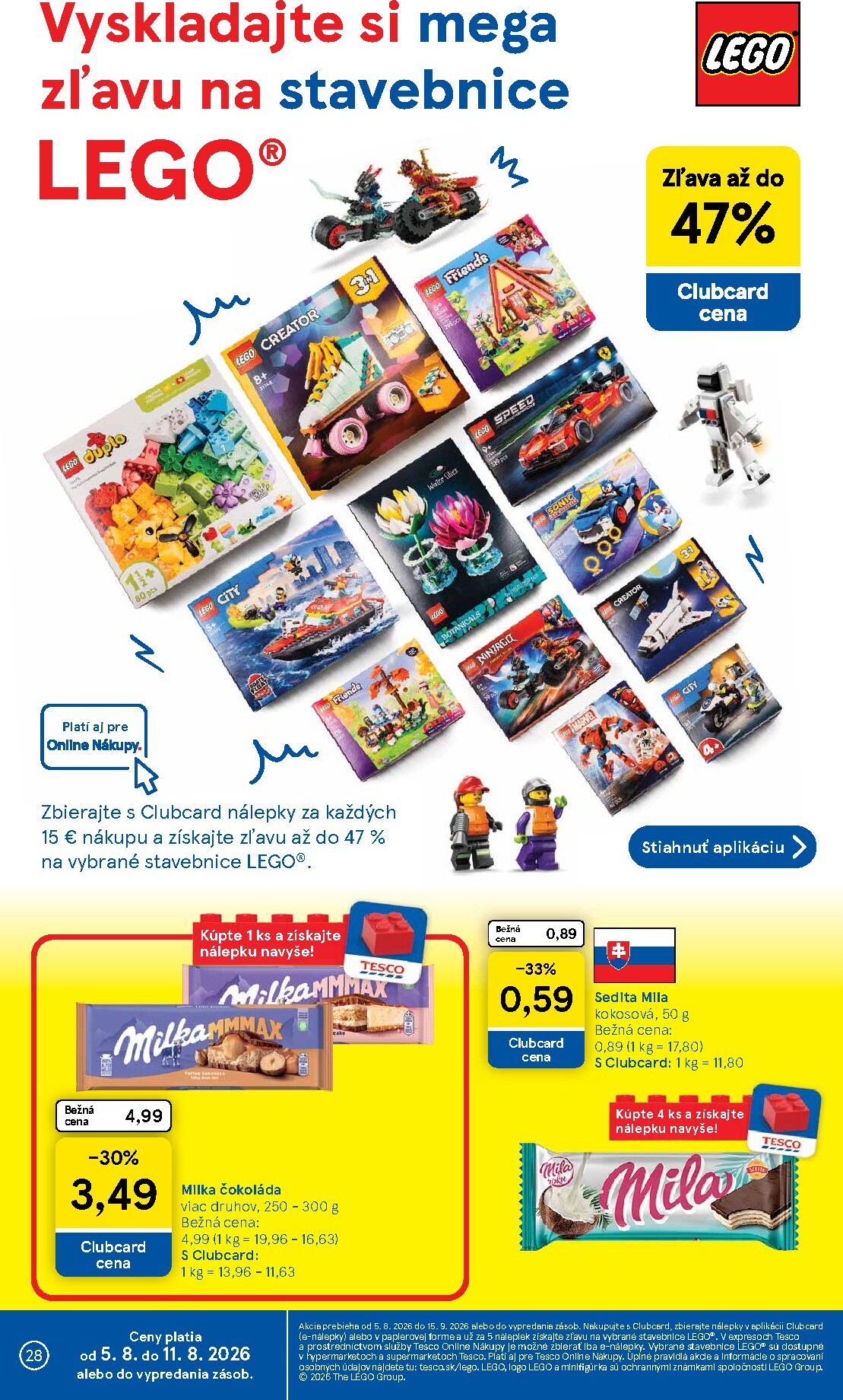 tesco - Nový Tesco supermarket leták od stredy, 05.08.2026 do utorka, 11.08.2026 - page: 28