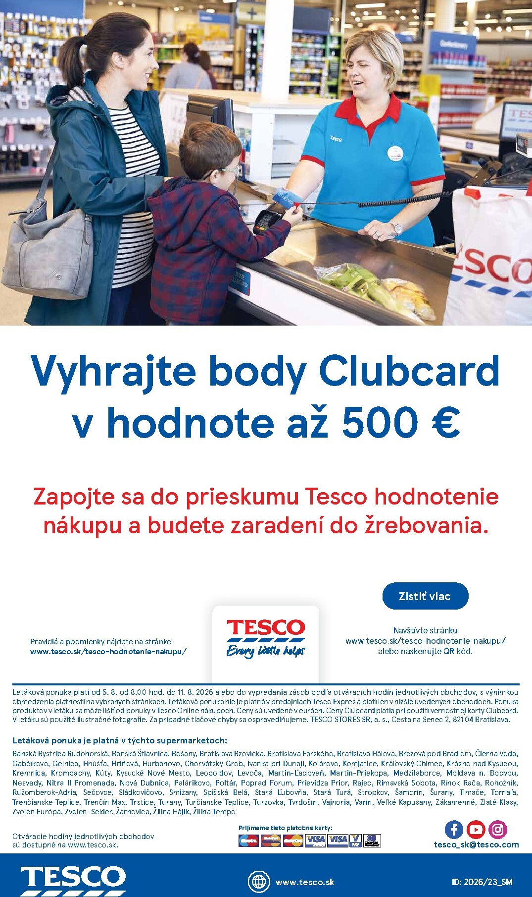 tesco - Nový Tesco supermarket leták od stredy, 05.08.2026 do utorka, 11.08.2026 - page: 29