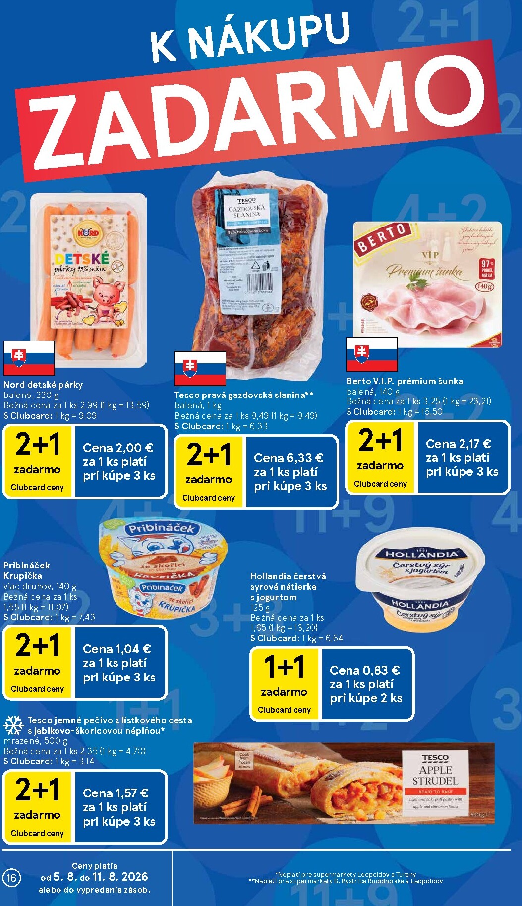 tesco - Nový Tesco supermarket leták od stredy, 05.08.2026 do utorka, 11.08.2026 - page: 16