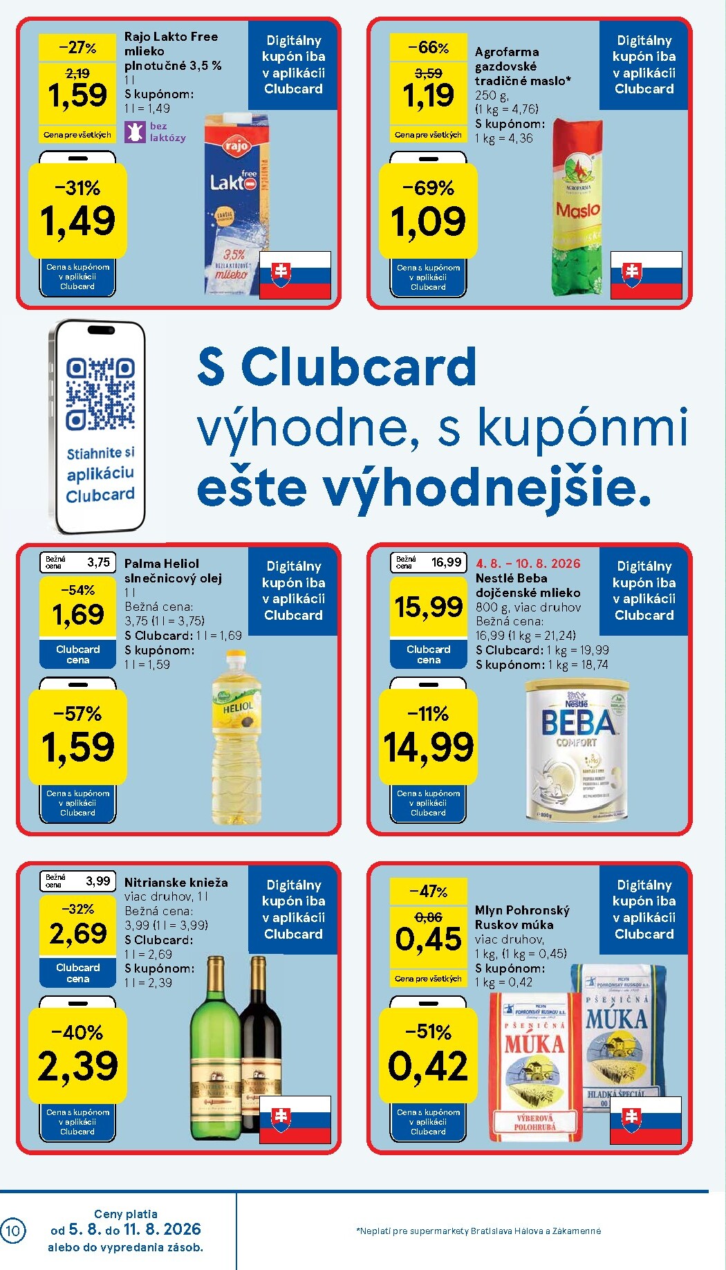 tesco - Nový Tesco supermarket leták od stredy, 05.08.2026 do utorka, 11.08.2026 - page: 10