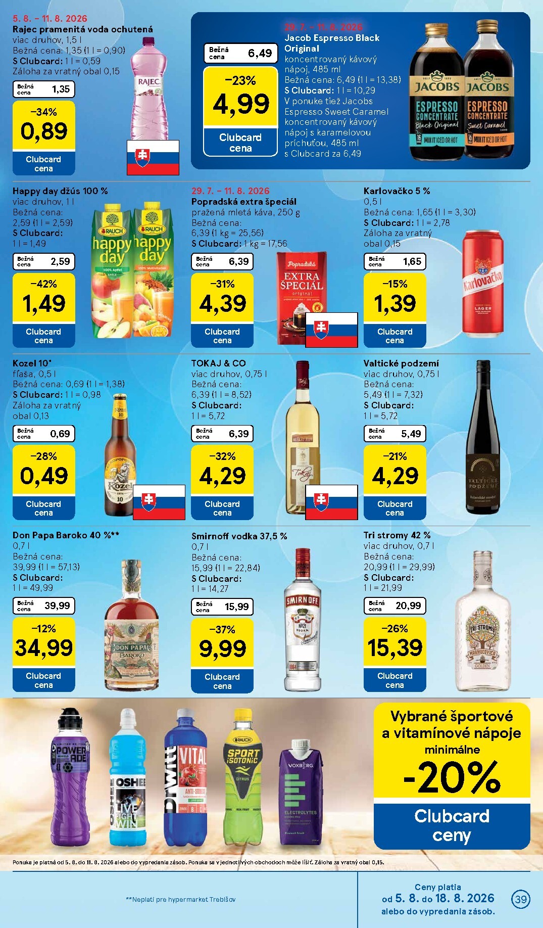 tesco - Nový Tesco leták od stredy, 05.08.2026 do utorka, 11.08.2026 - page: 39