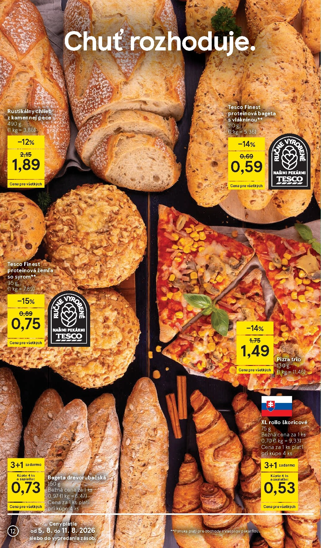tesco - Nový Tesco leták od stredy, 05.08.2026 do utorka, 11.08.2026 - page: 12