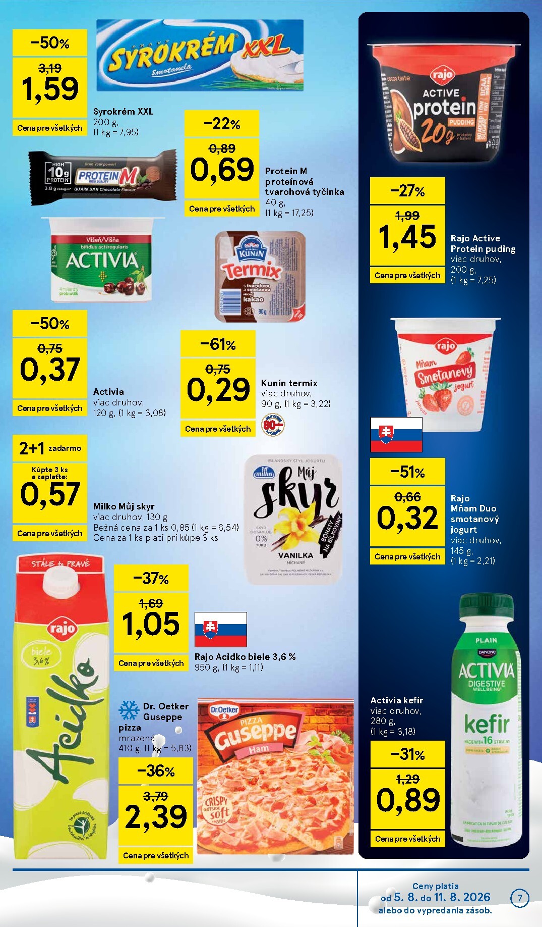 tesco - Nový Tesco leták od stredy, 05.08.2026 do utorka, 11.08.2026 - page: 7