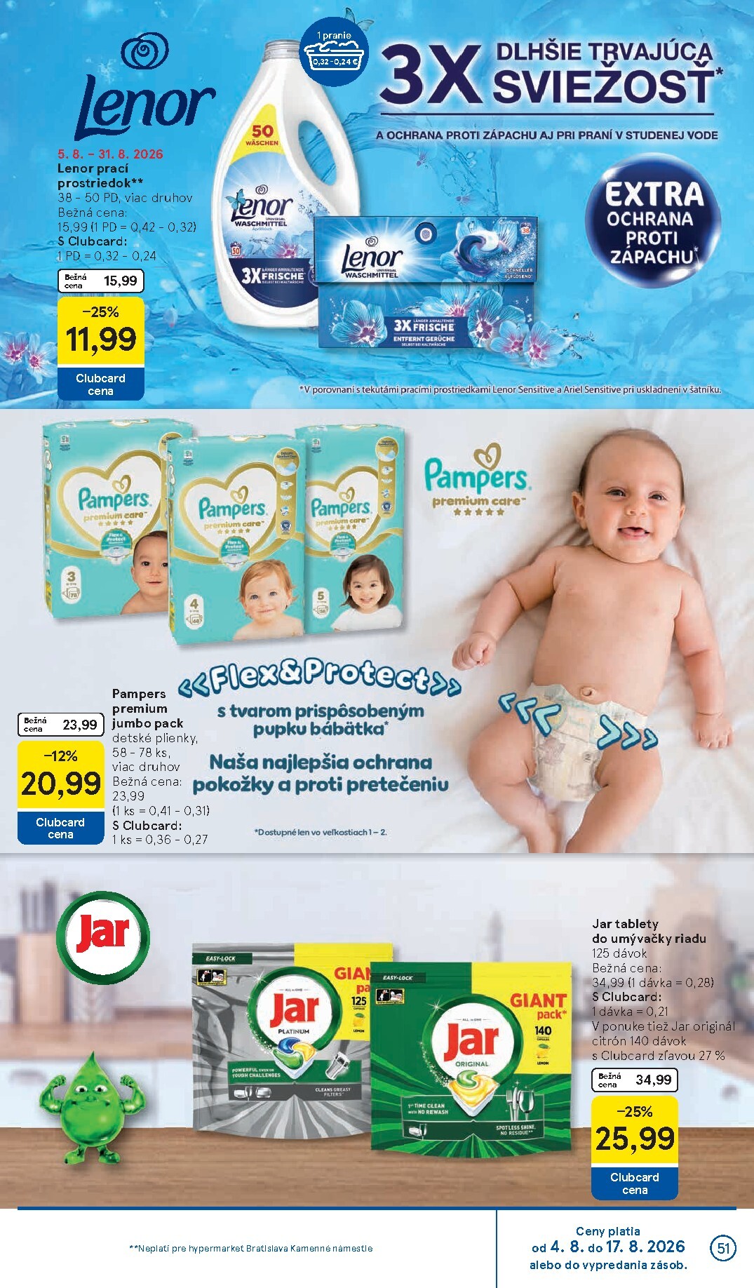 tesco - Nový Tesco leták od stredy, 05.08.2026 do utorka, 11.08.2026 - page: 51