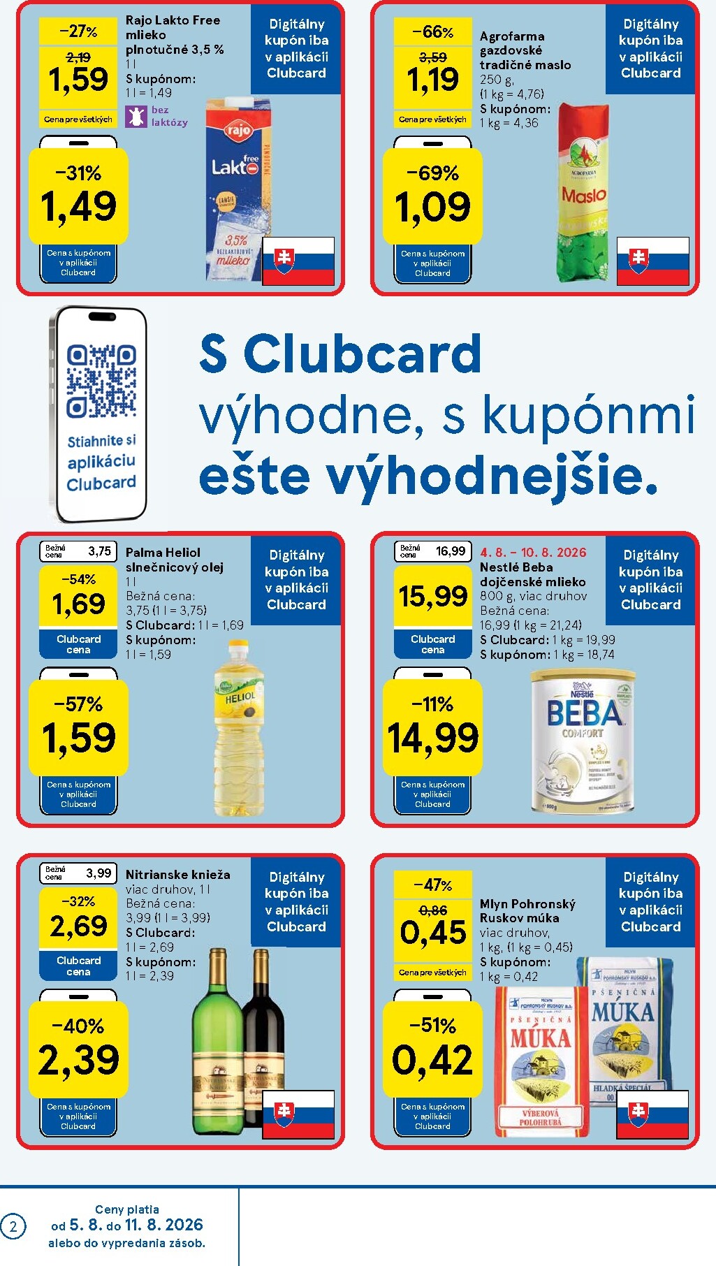 tesco - Nový Tesco leták od stredy, 05.08.2026 do utorka, 11.08.2026 - page: 2