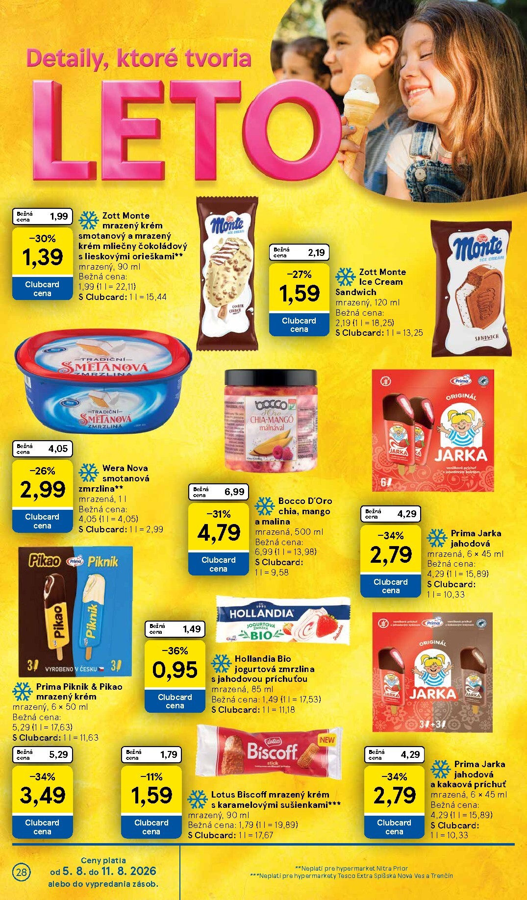 tesco - Nový Tesco leták od stredy, 05.08.2026 do utorka, 11.08.2026 - page: 28