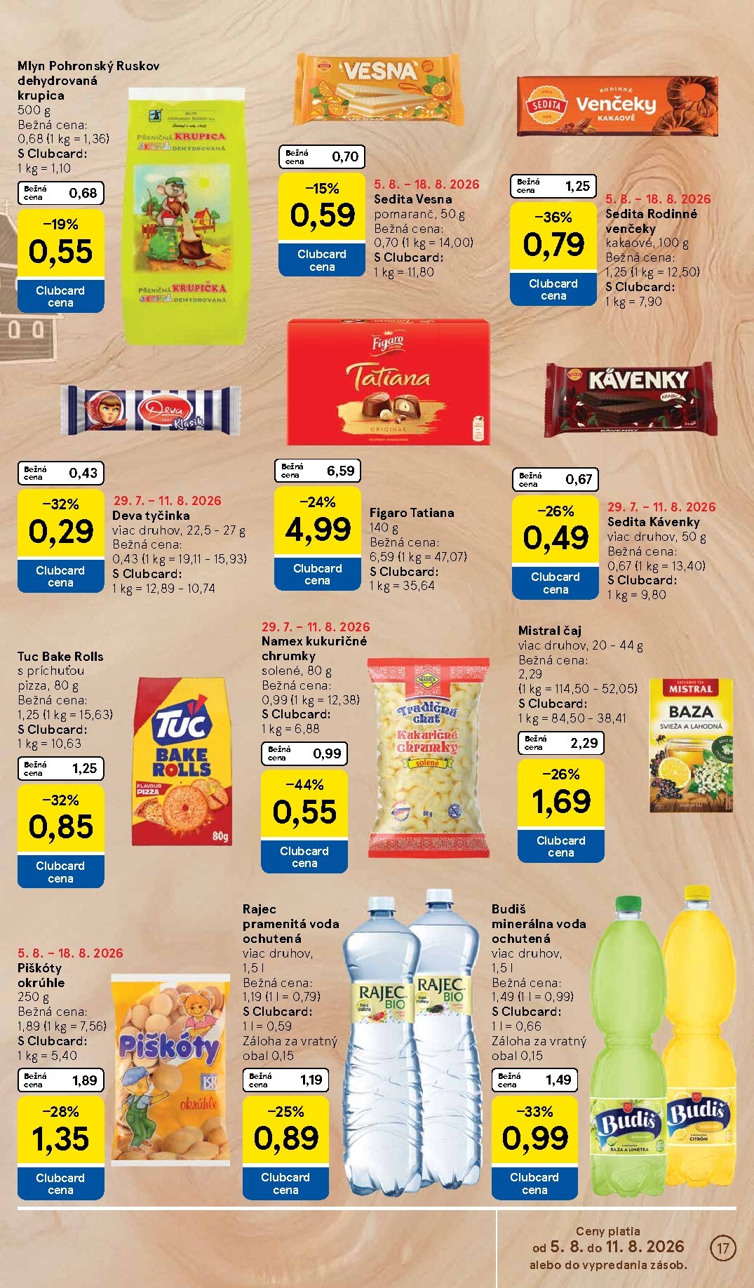 tesco - Nový Tesco leták od stredy, 05.08.2026 do utorka, 11.08.2026 - page: 17