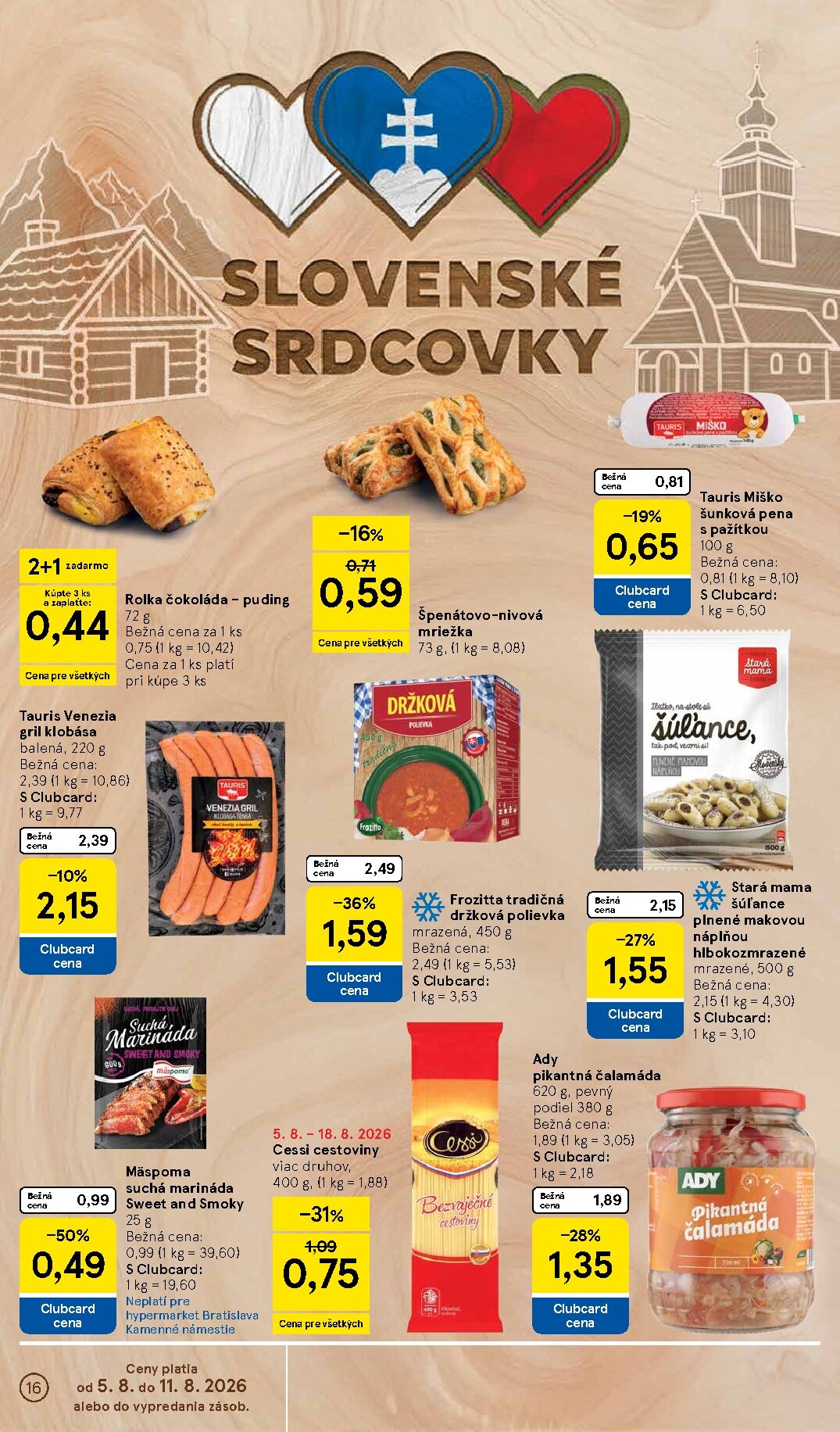 tesco - Nový Tesco leták od stredy, 05.08.2026 do utorka, 11.08.2026 - page: 16