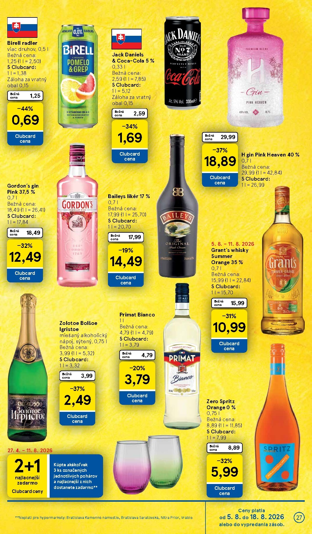 tesco - Nový Tesco leták od stredy, 05.08.2026 do utorka, 11.08.2026 - page: 27