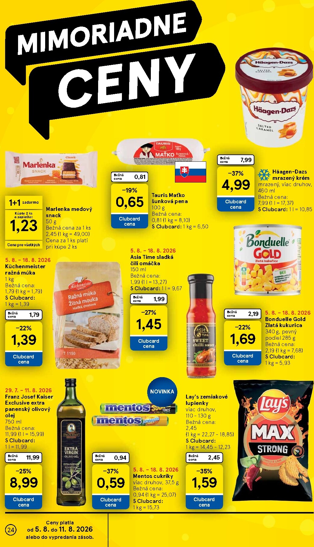 tesco - Nový Tesco leták od stredy, 05.08.2026 do utorka, 11.08.2026 - page: 24