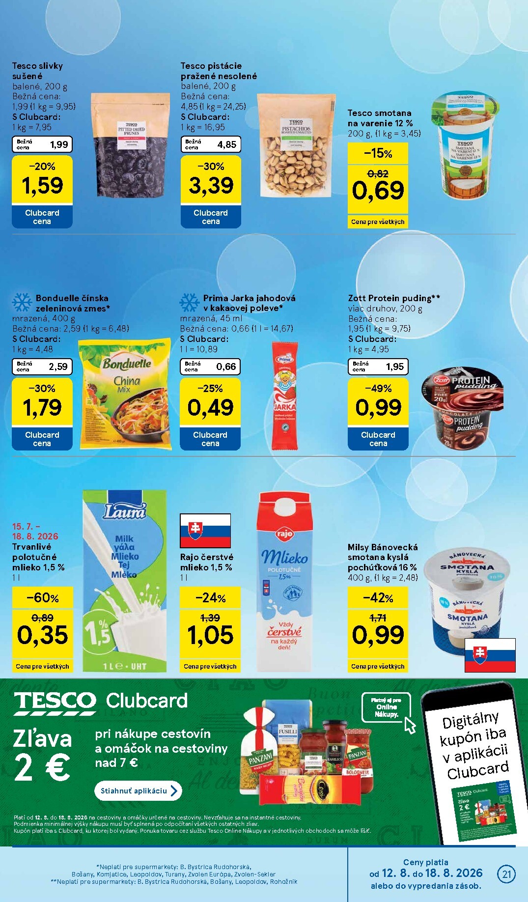 tesco - Nový Tesco supermarket leták od stredy, 12.08.2026 do utorka, 18.08.2026 - page: 21