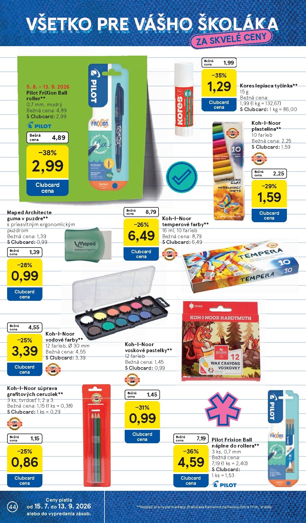 tesco - Nový Tesco leták od stredy, 12.08.2026 do utorka, 18.08.2026 - page: 44