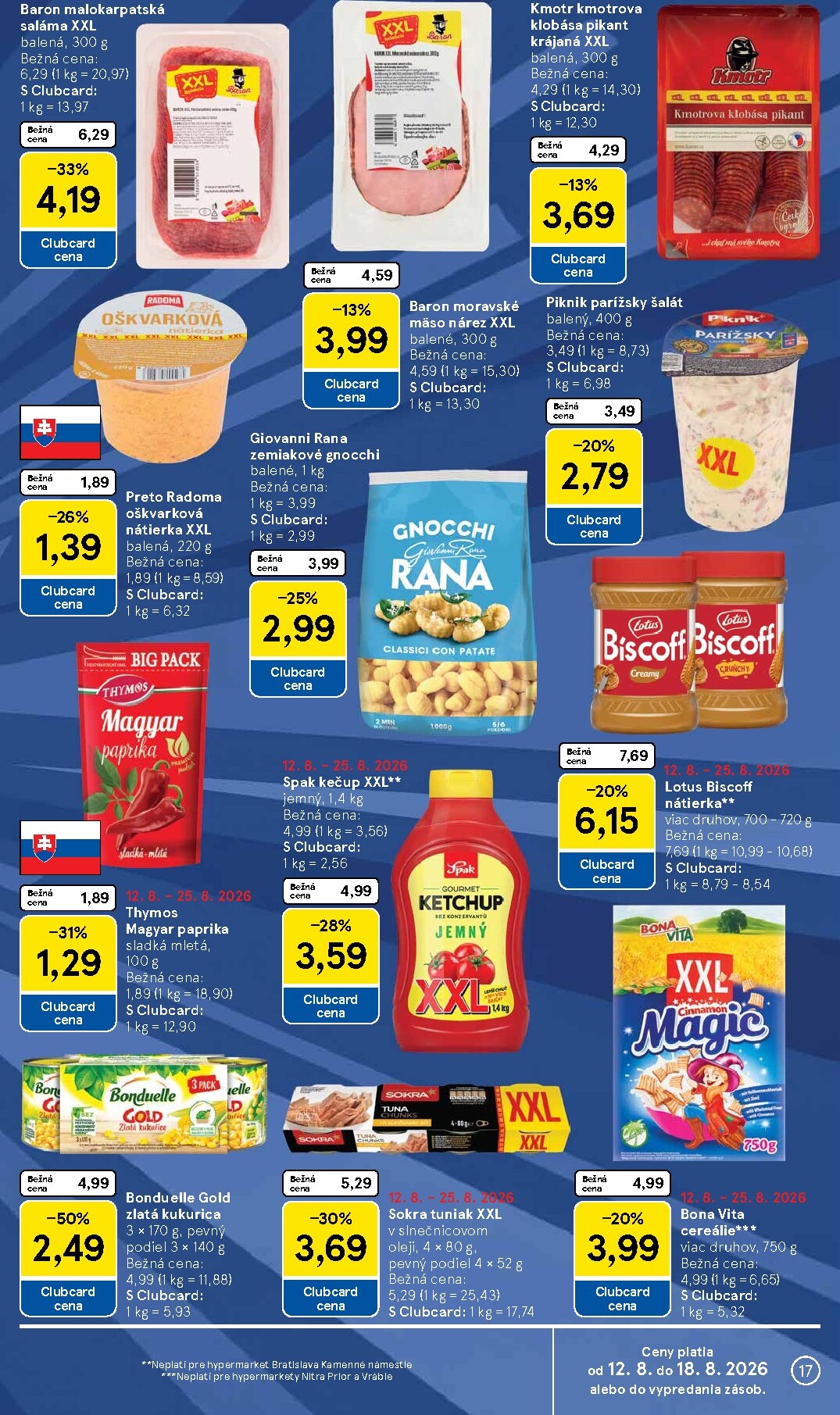 tesco - Nový Tesco leták od stredy, 12.08.2026 do utorka, 18.08.2026 - page: 17