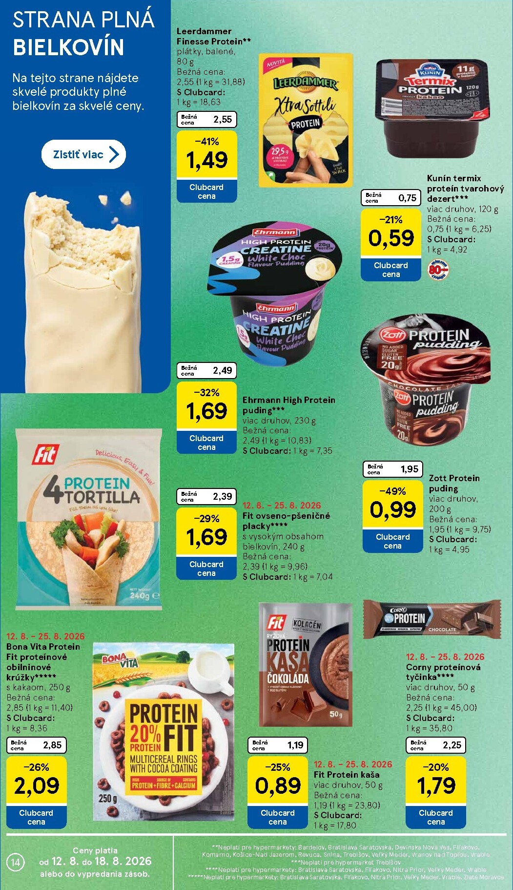 tesco - Nový Tesco leták od stredy, 12.08.2026 do utorka, 18.08.2026 - page: 14