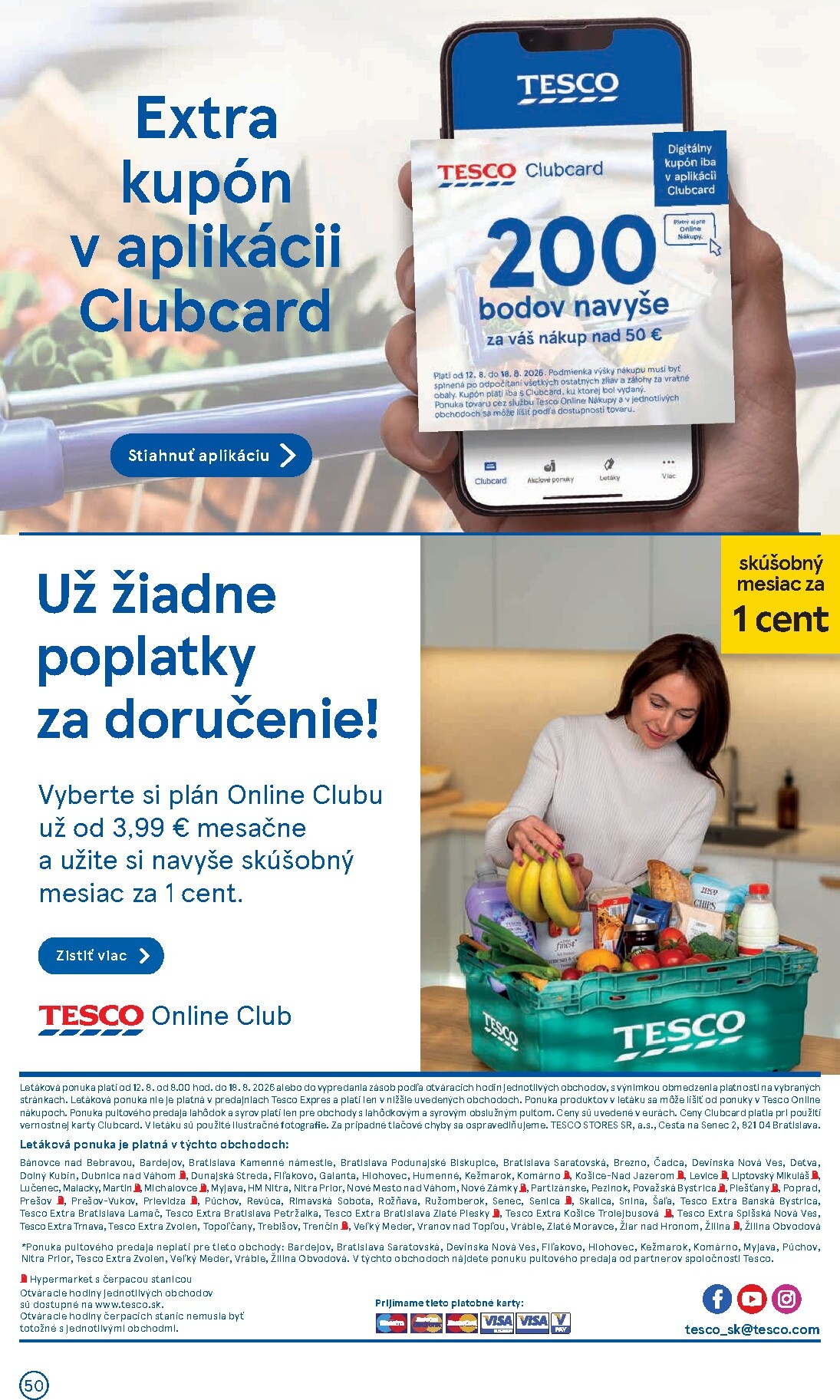 tesco - Nový Tesco leták od stredy, 12.08.2026 do utorka, 18.08.2026 - page: 50