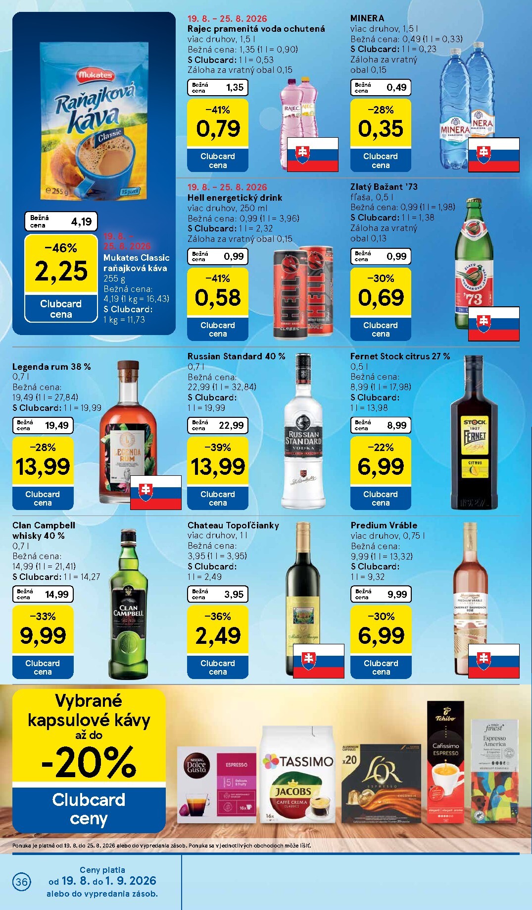 tesco - Nový Tesco leták od stredy, 19.08.2026 do utorka, 25.08.2026 - page: 36