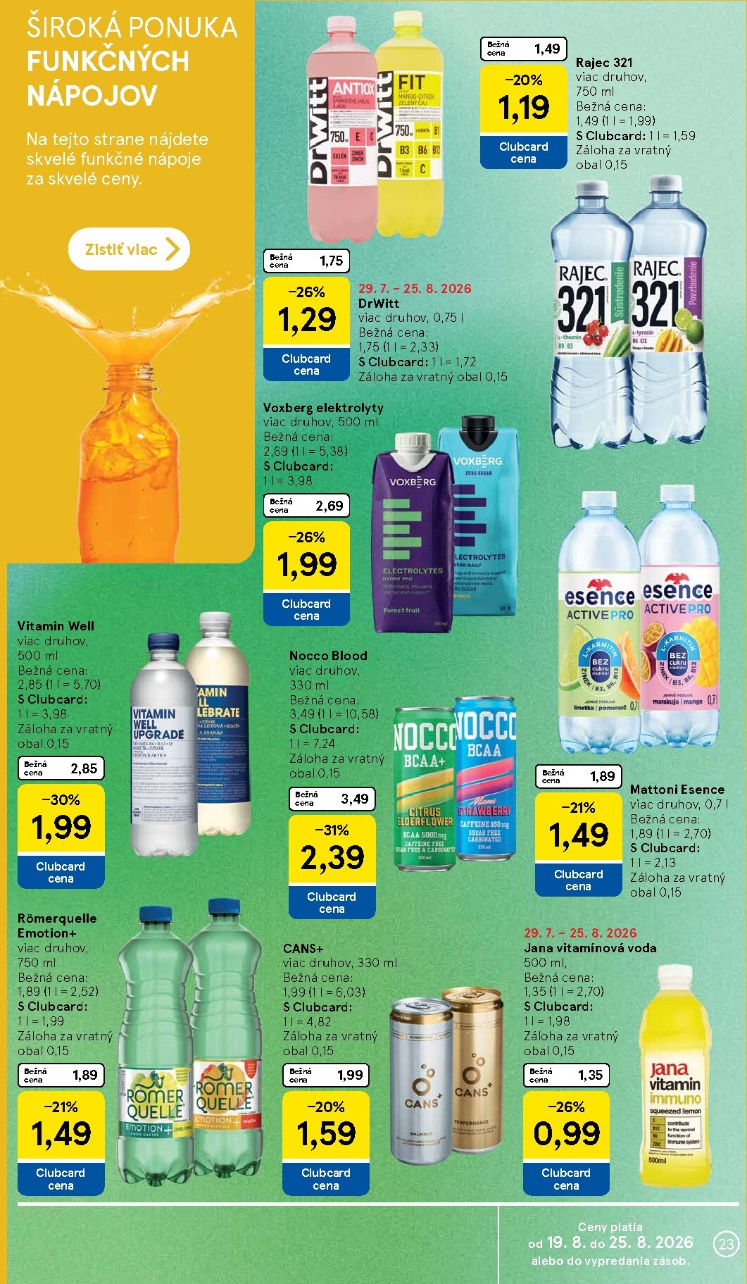 tesco - Nový Tesco leták od stredy, 19.08.2026 do utorka, 25.08.2026 - page: 23