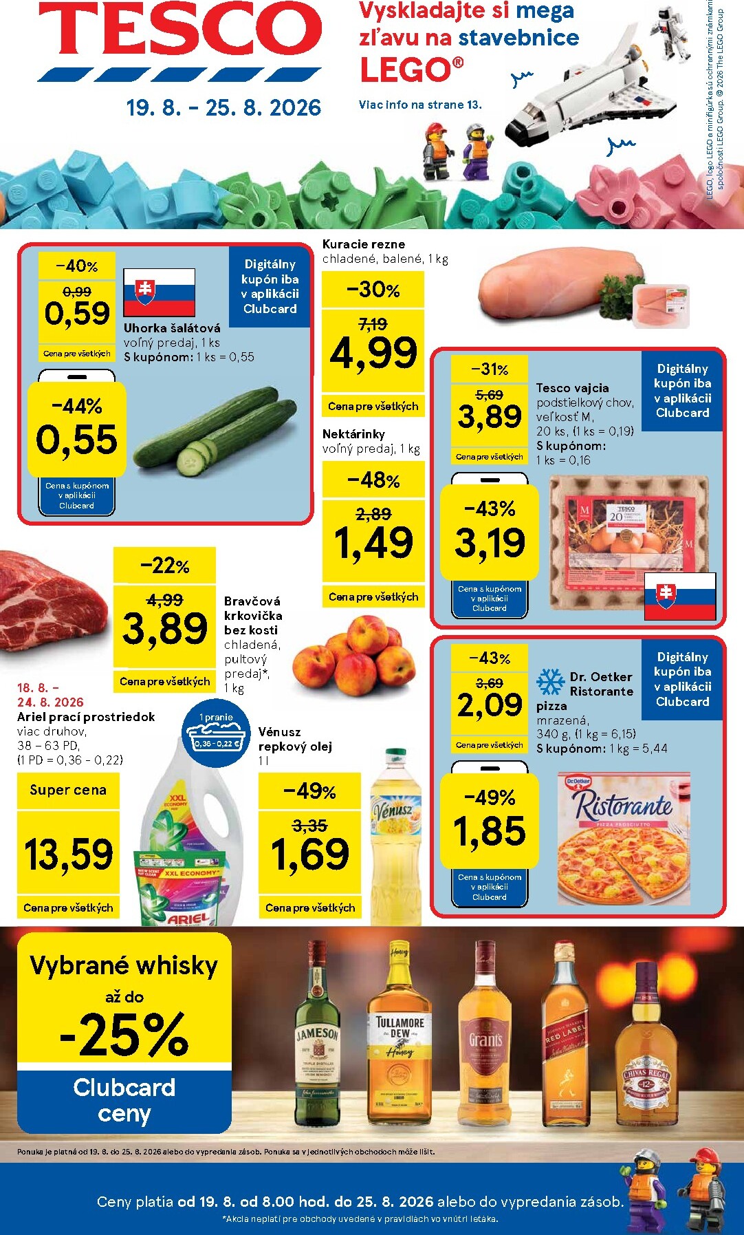 tesco - Nový Tesco leták od stredy, 19.08.2026 do utorka, 25.08.2026