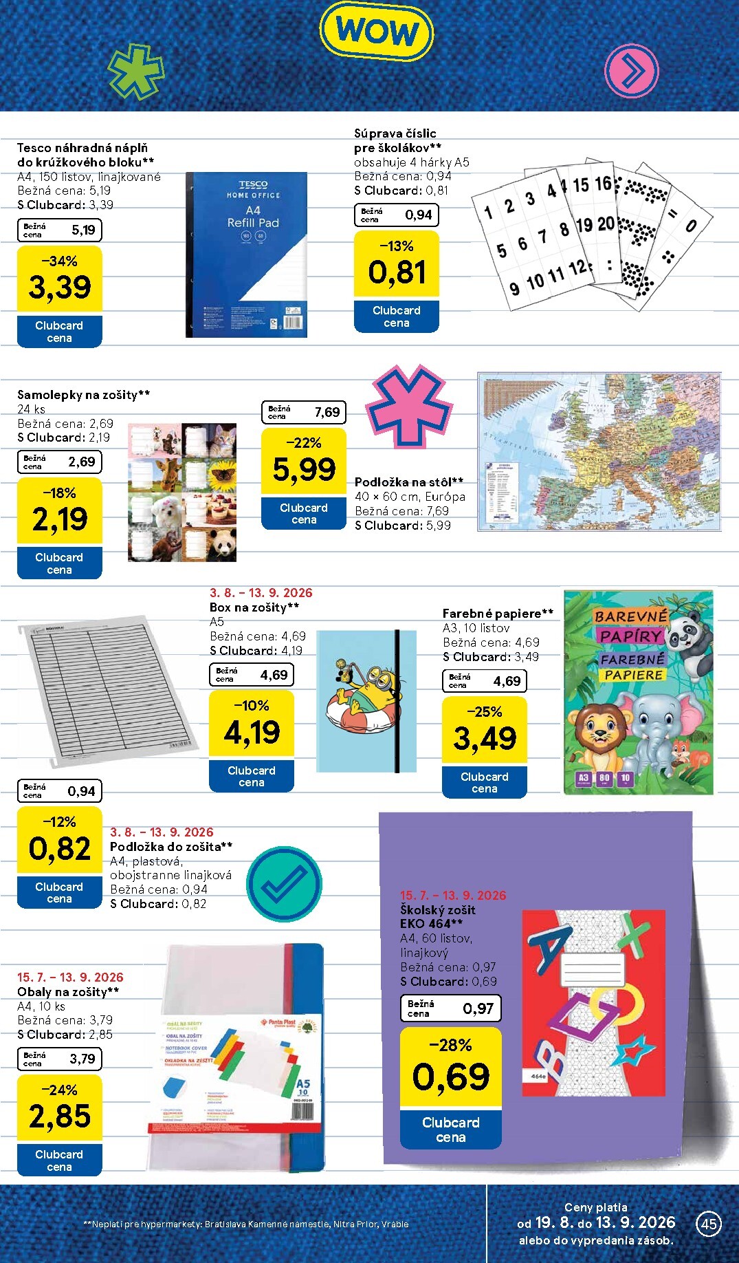 tesco - Nový Tesco leták od stredy, 19.08.2026 do utorka, 25.08.2026 - page: 45